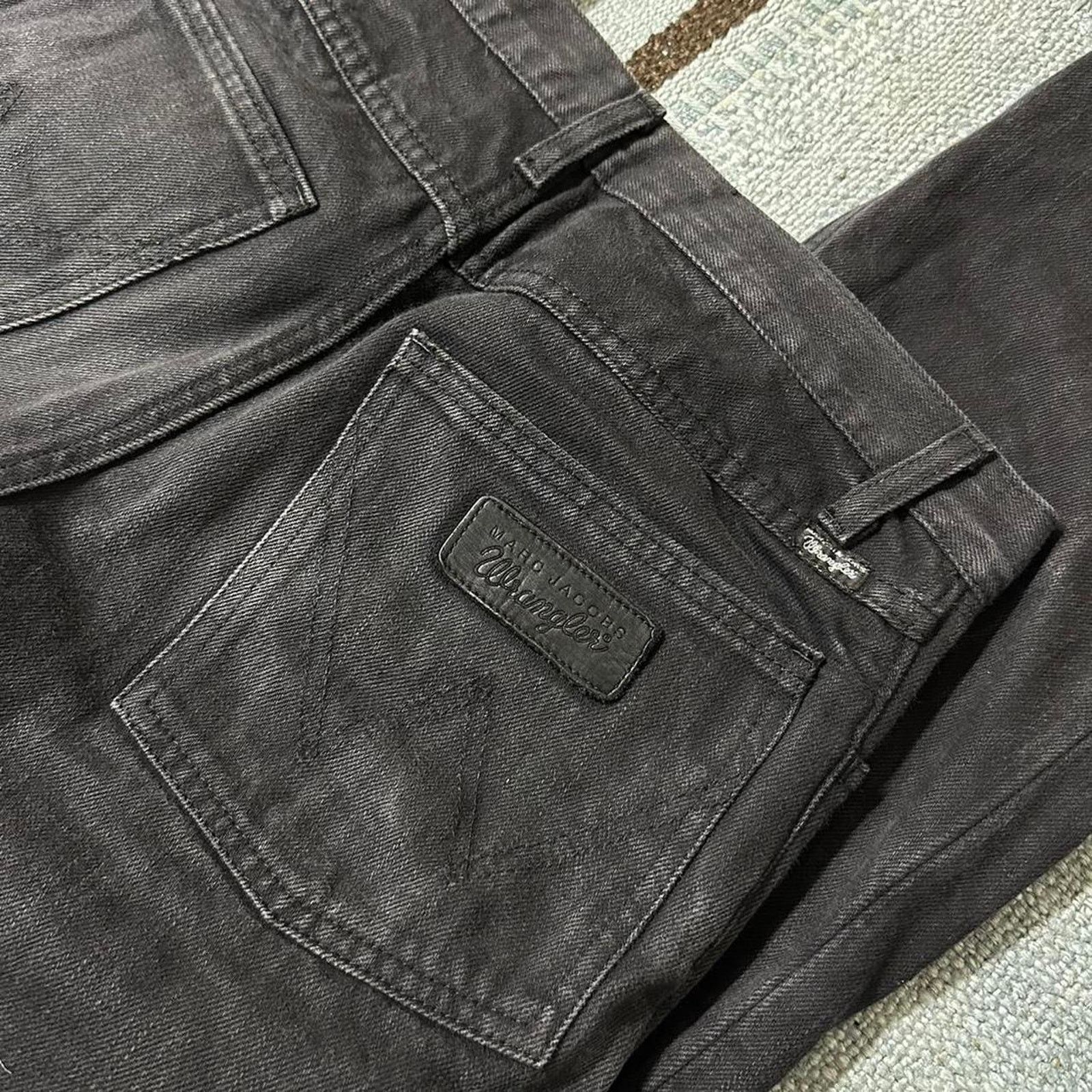 Marc Jacobs Marc jacobs x wrangler black Size US 28 / EU 44 - 4 Thumbnail