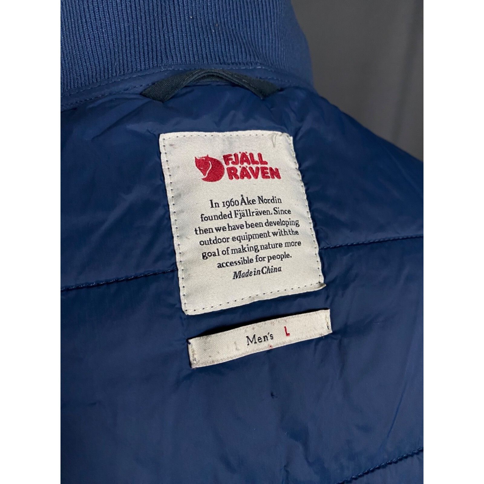 Fjallraven Fjallraven Ovik 3in1 Men's Blue Insulated Jacket Size L Size US L / EU 52-54 / 3 - 14 Thumbnail