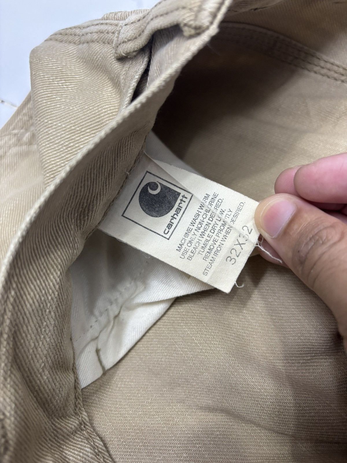 Carhartt 🔥Vintage Carhartt Brown Workwear Carpenter Pants Size US 33 - 11 Thumbnail