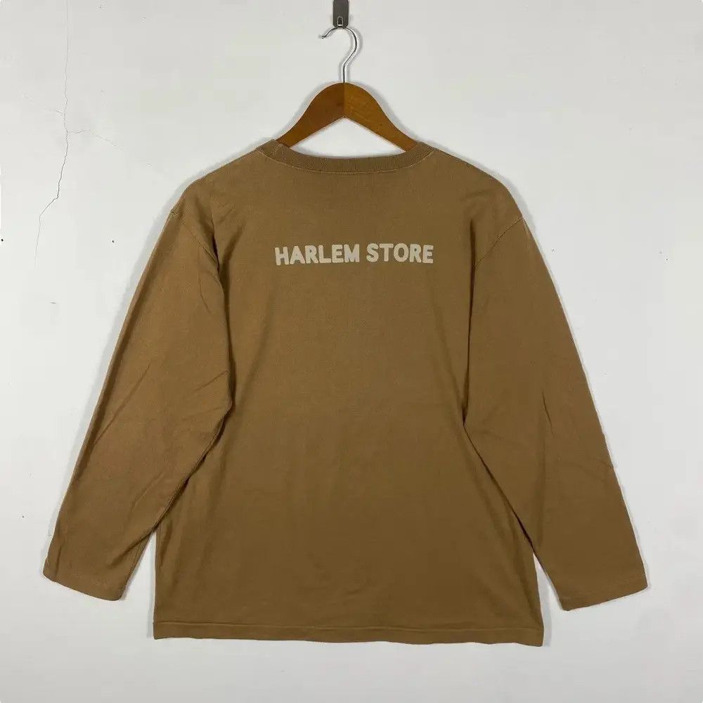 Japanese Brand Vintage 90's HARLEM STORE Trendy Man Graphic Longsleeve Size US L / EU 52-54 / 3 - 4 Thumbnail