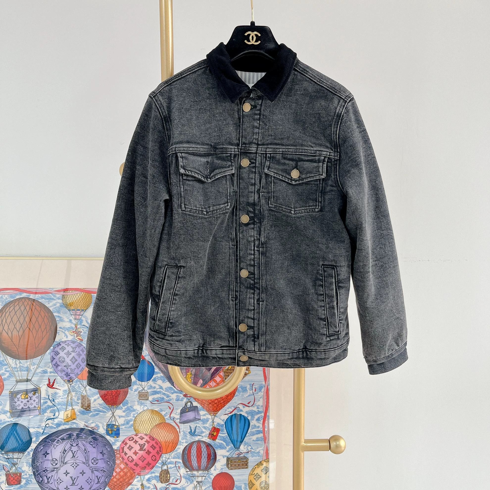 Other Bonpoint gray denim jacket 14A Size XS / US 0-2 / IT 36-38 - 1 Thumbnail