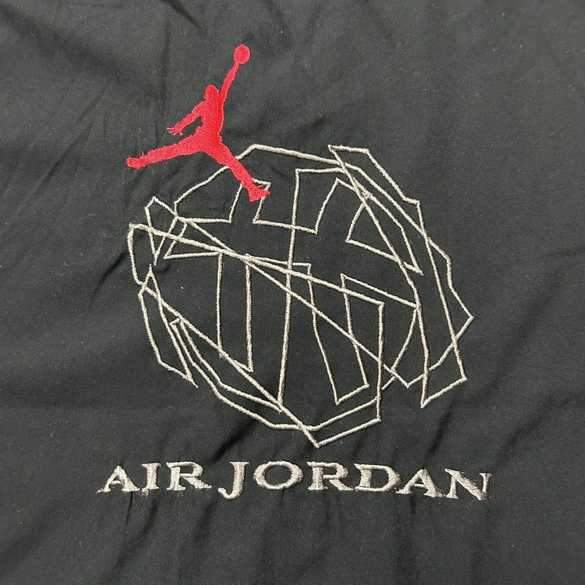 Jordan Brand × Nike × Vintage Vintage 90's Nike Air Jordan Black Vest Size US M / EU 48-50 / 2 - 9 Thumbnail
