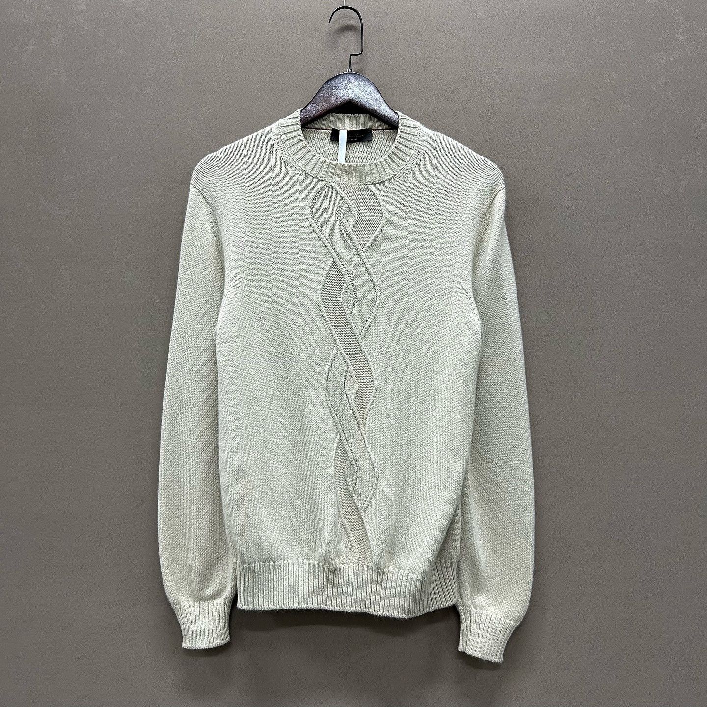 Loro Piana Loro Piana Cable Knit Cashmere Blend Sweater Size 50 Size US M / EU 48-50 / 2 - 1 Thumbnail