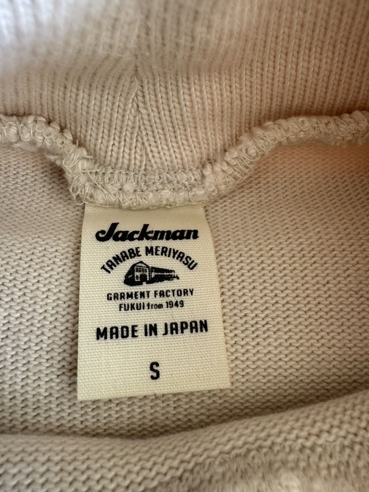 Jackman Jackman "Tanabe Meriyasu" Mock Neck Mid-Layer Size US XS / EU 42 / 0 - 5 Thumbnail