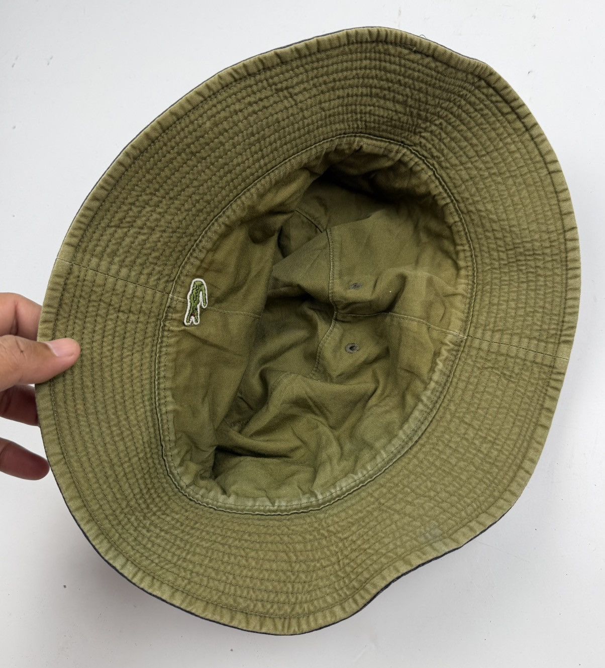 Lacoste lacoste reversible bucket hat tc52 Size ONE SIZE - 3 Thumbnail