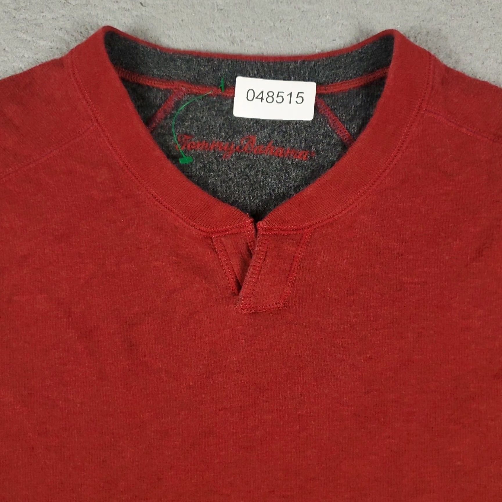 Tommy Bahama Tommy Bahama Mens Large Casual Pullover Red Sweater Size US L / EU 52-54 / 3 - 2 Thumbnail