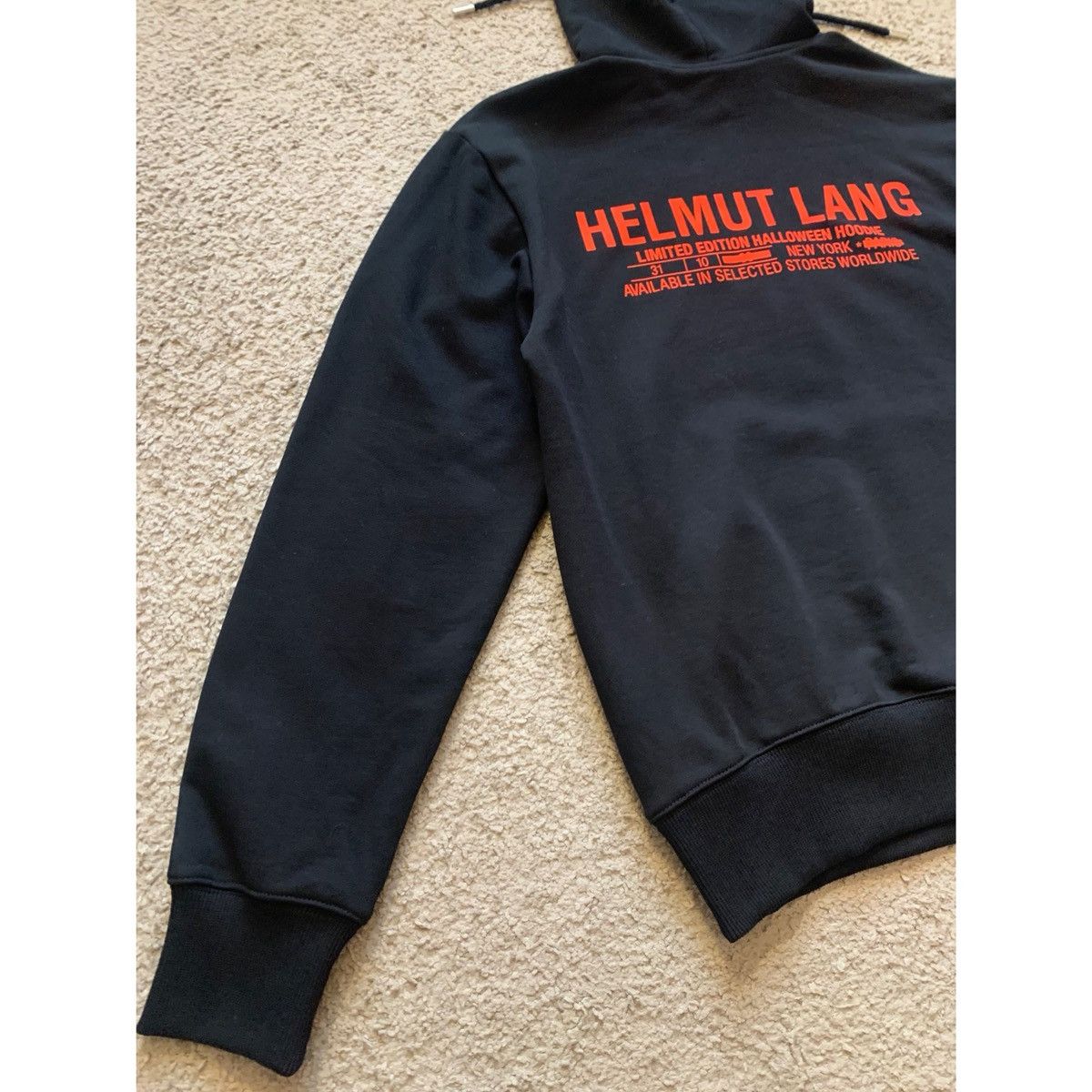 Helmut Lang HELMUT LANG LIMITED EDITION HALLOWEEN HOODIE Size US S / EU 44-46 / 1 - 15 Thumbnail