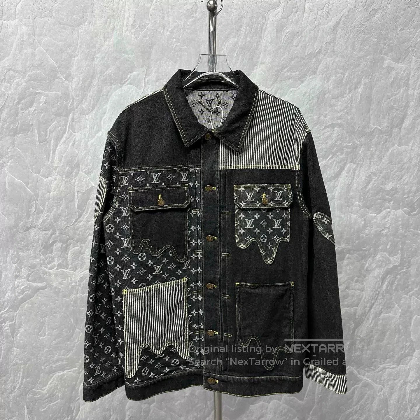 Louis Vuitton louis vuitton nigo deconstructed denim jacket. Size US L / EU 52-54 / 3 - 1 Thumbnail