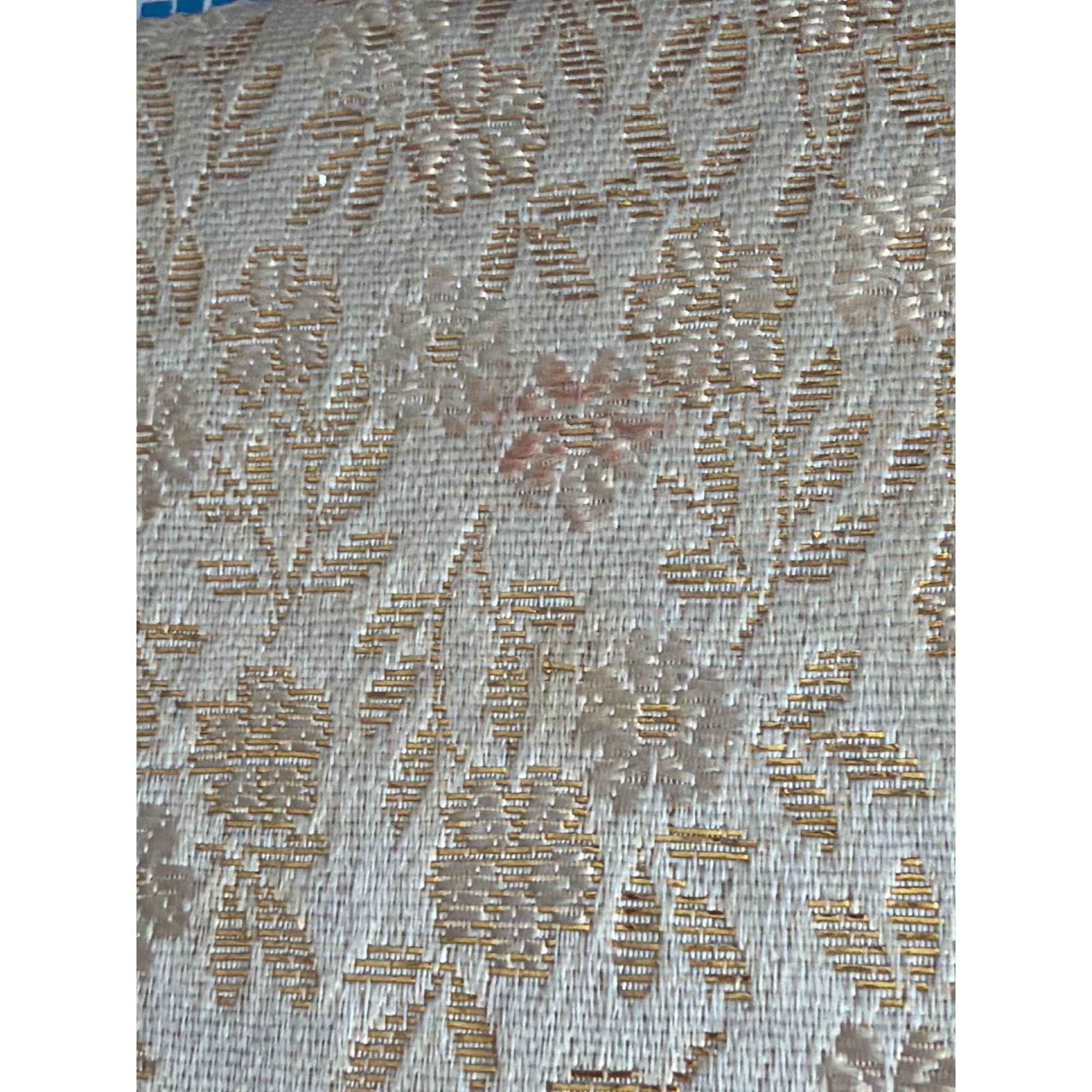 Other Vintage Lot 4 Du Barry Gold Cream Brocade Fabric Clutch Pear Size ONE SIZE - 5 Thumbnail