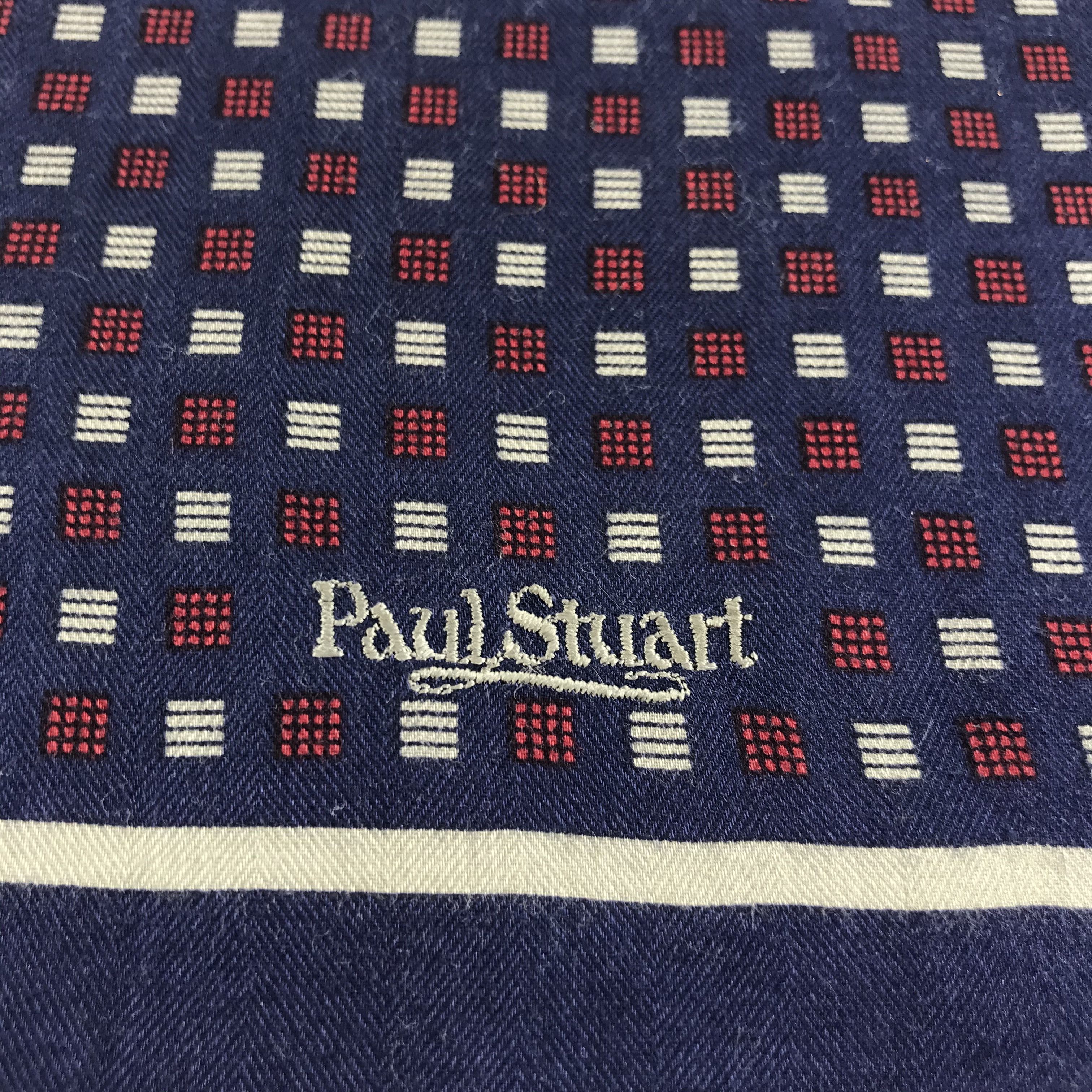 Paul Stuart Paul Stuart Handkerchief Neckerchief Bandana H642 Size ONE SIZE - 4 Thumbnail
