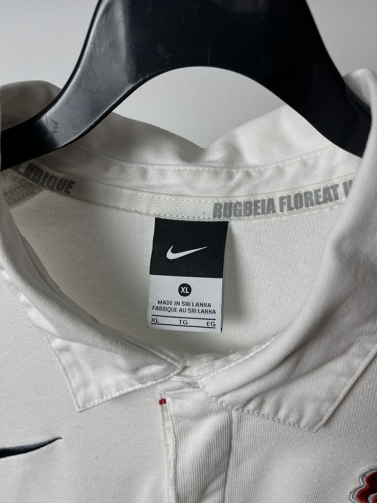 Nike × Vintage Vintage Nike O2 Longsleeve Shirt England Rugby Jersey Size US XL / EU 56 / 4 - 5 Thumbnail