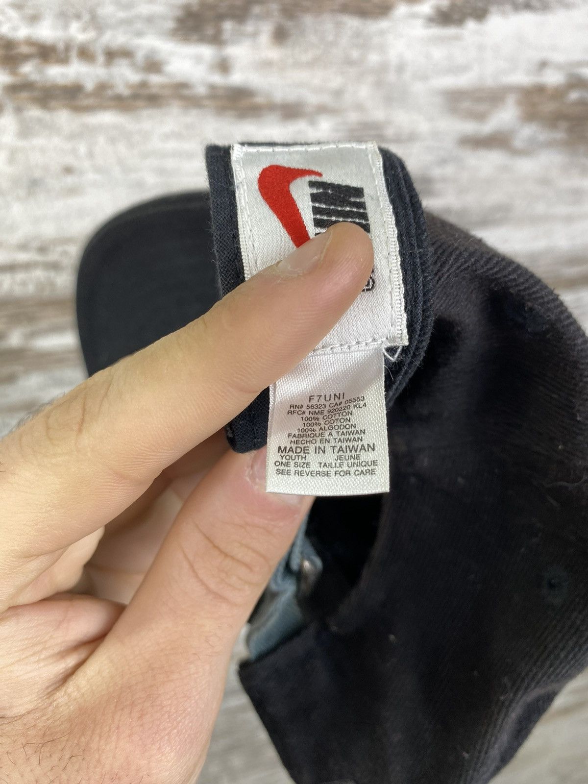 Nike × Vintage Mens Vintage Nike big logo hats cap hat y2k rare swoosh acg Size ONE SIZE - 10 Thumbnail