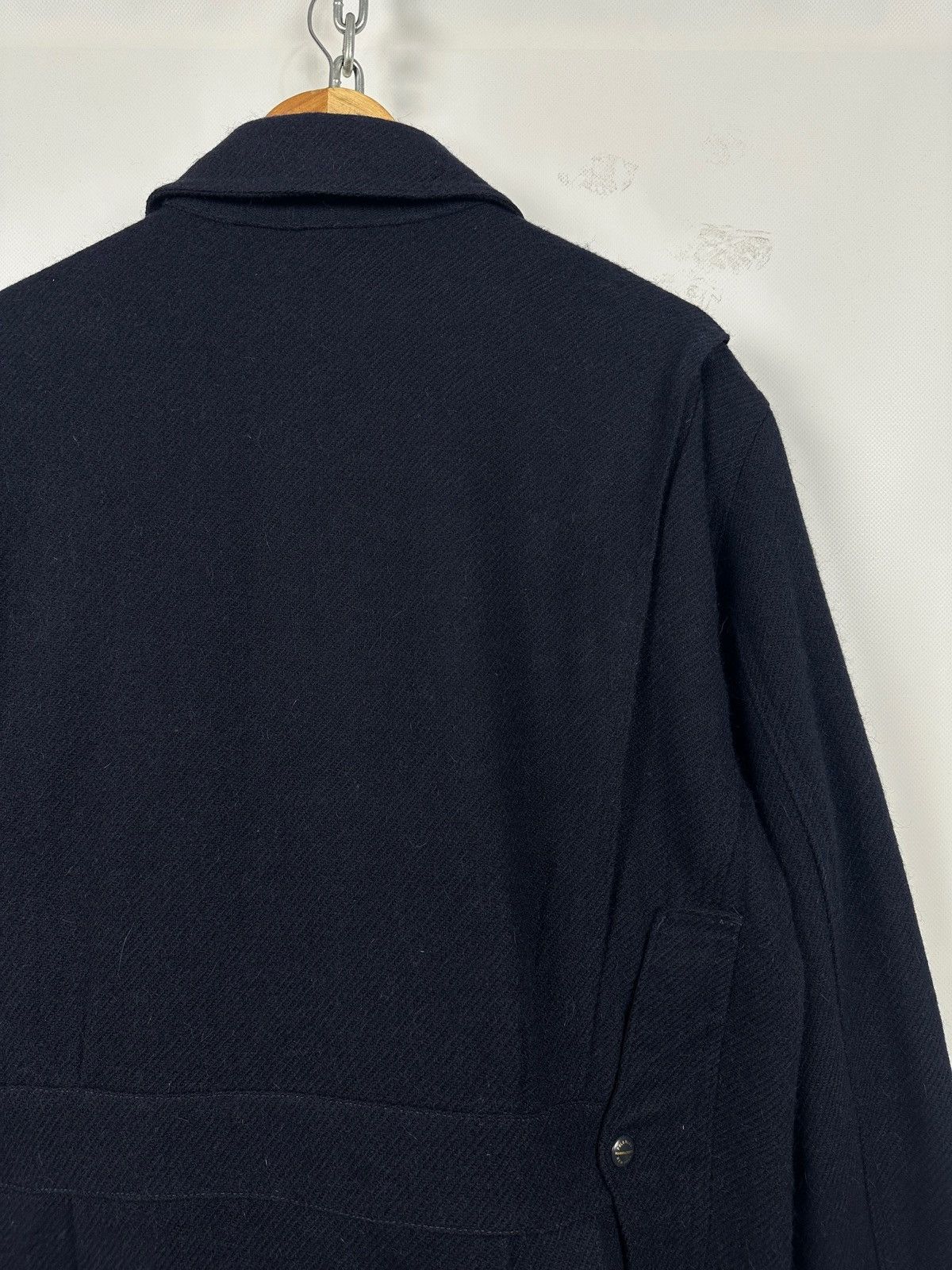 Polo Ralph Lauren Polo Ralph Lauren Wool/Alpaca Navy Blue Military Jacket Size US L / EU 52-54 / 3 - 19 Thumbnail