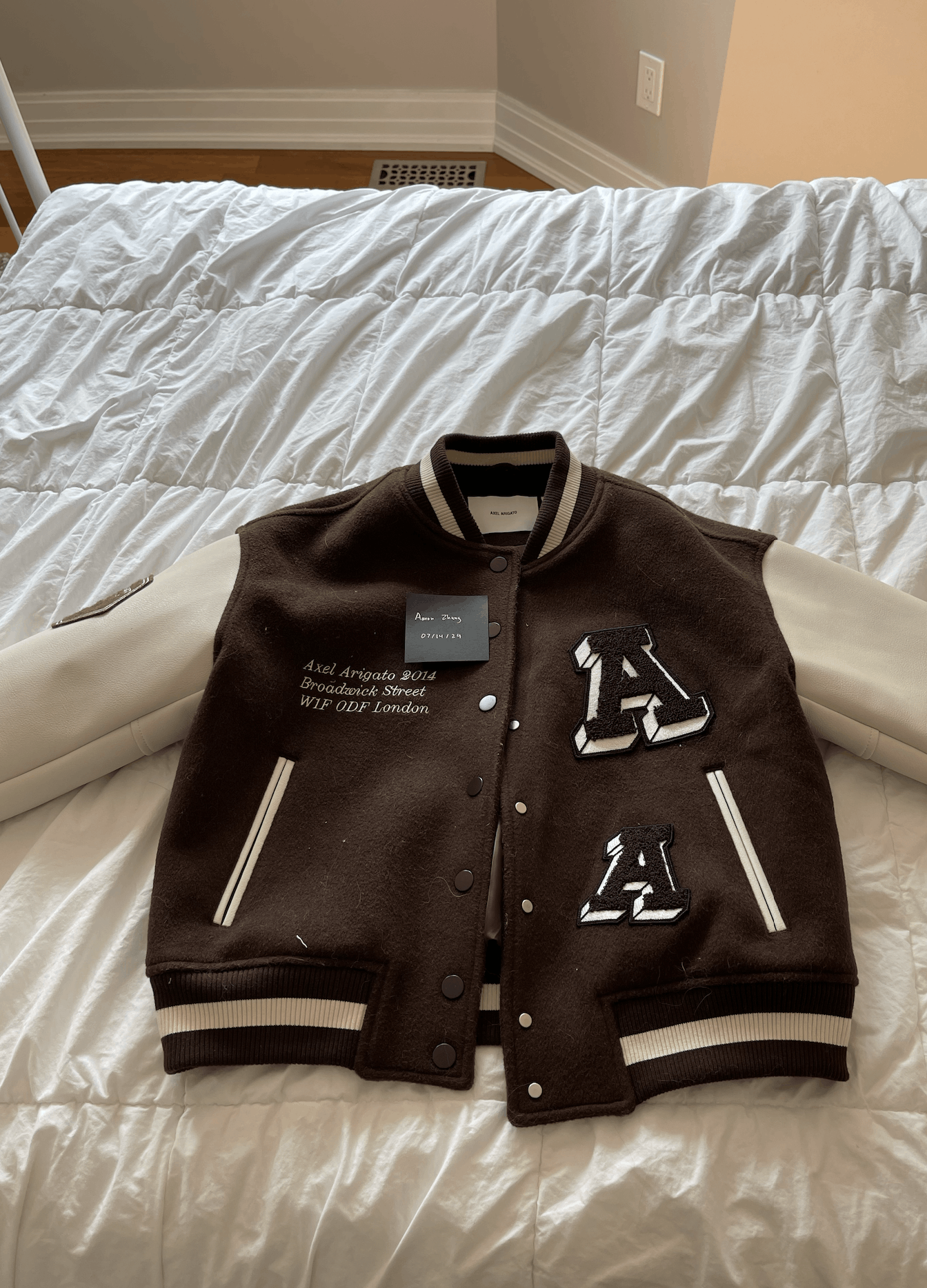 Axel Arigato Axel Arigato Illusion Varsity Jacket Size S / US 4 / IT 40 - 1 Thumbnail