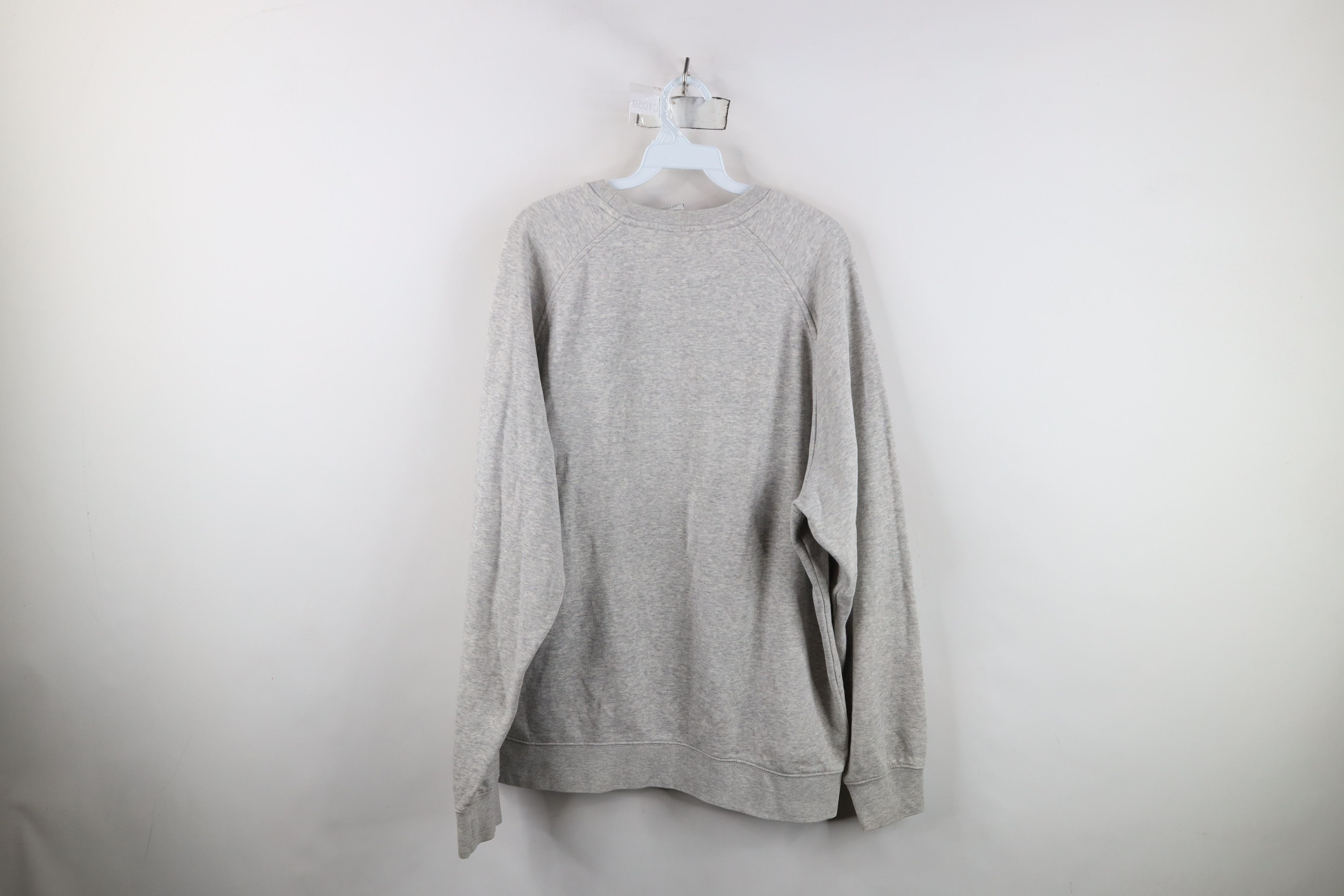 Nike Vintage Y2K Nike Swoosh Crewneck Sweatshirt Heather Gray Size US XL / EU 56 / 4 - 11 Thumbnail