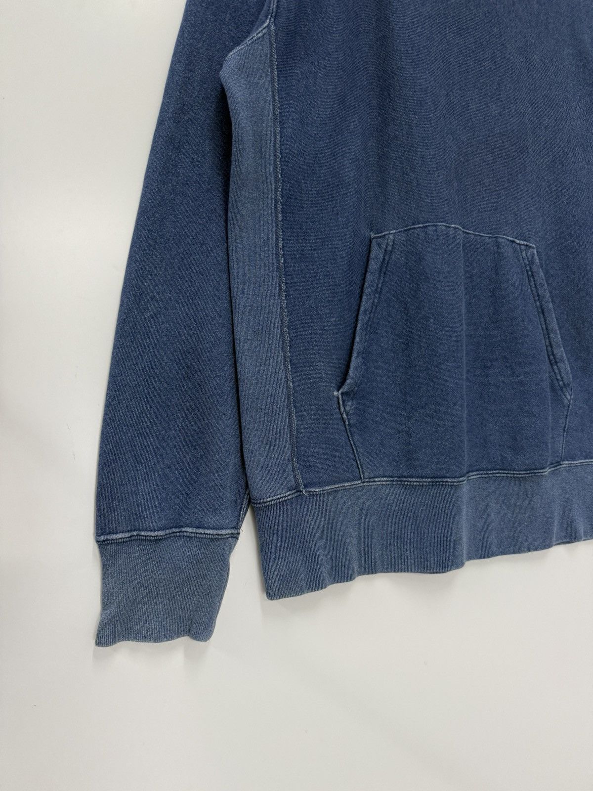 Champion × Hypebeast 🔥 Champion Reverse Weave Indigo Blue Sweat Hoodie - M Size M / US 6-8 / IT 42-44 - 3 Thumbnail