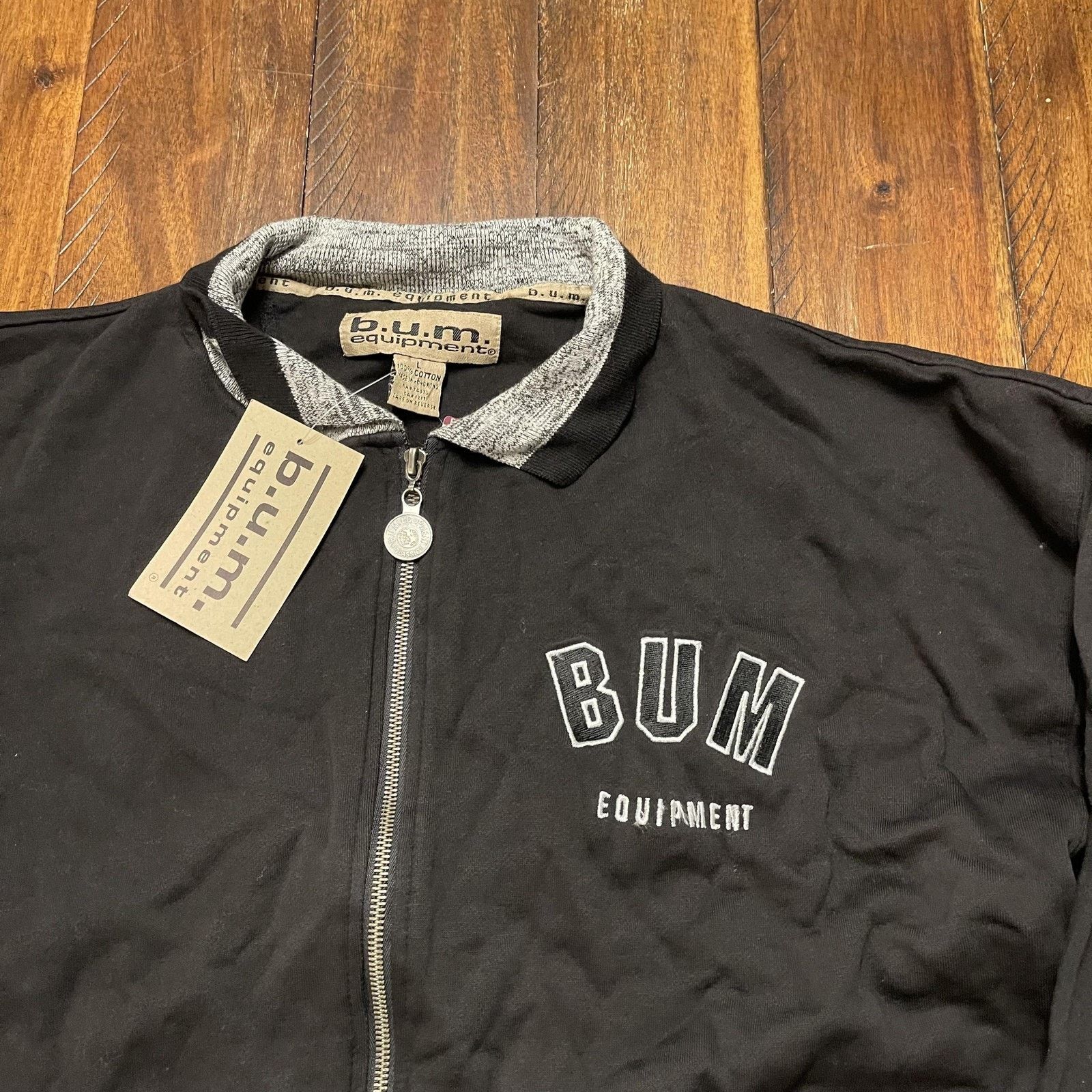 Vintage Vitg BUM Equipment Jacket L Full Zip 100% Cotton Casual 90s Size US L / EU 52-54 / 3 - 4 Thumbnail