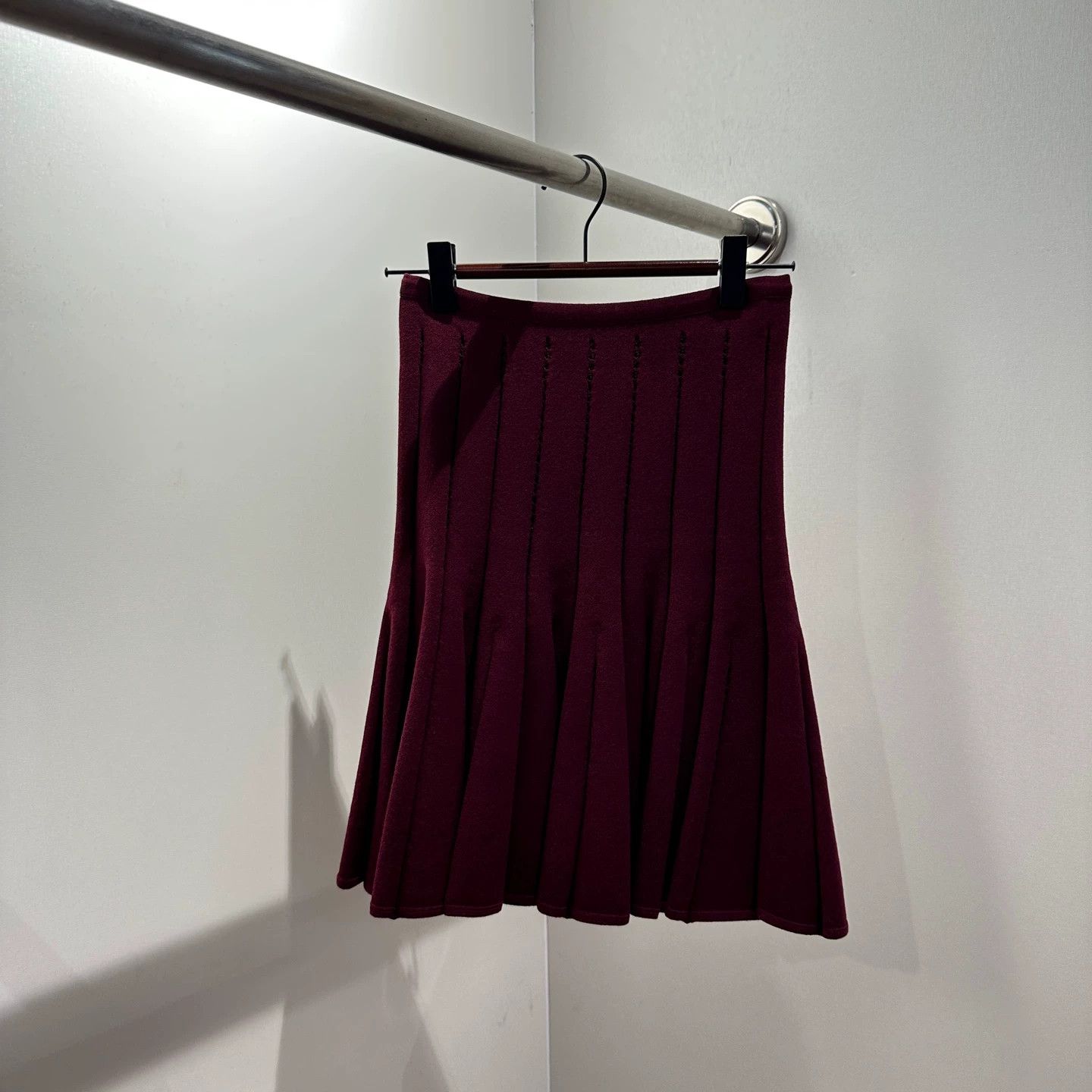 Alaia Alaia may95 women's Wool Knit Skirt 36 Size 25" / US 0 / IT 36 - 1 Thumbnail