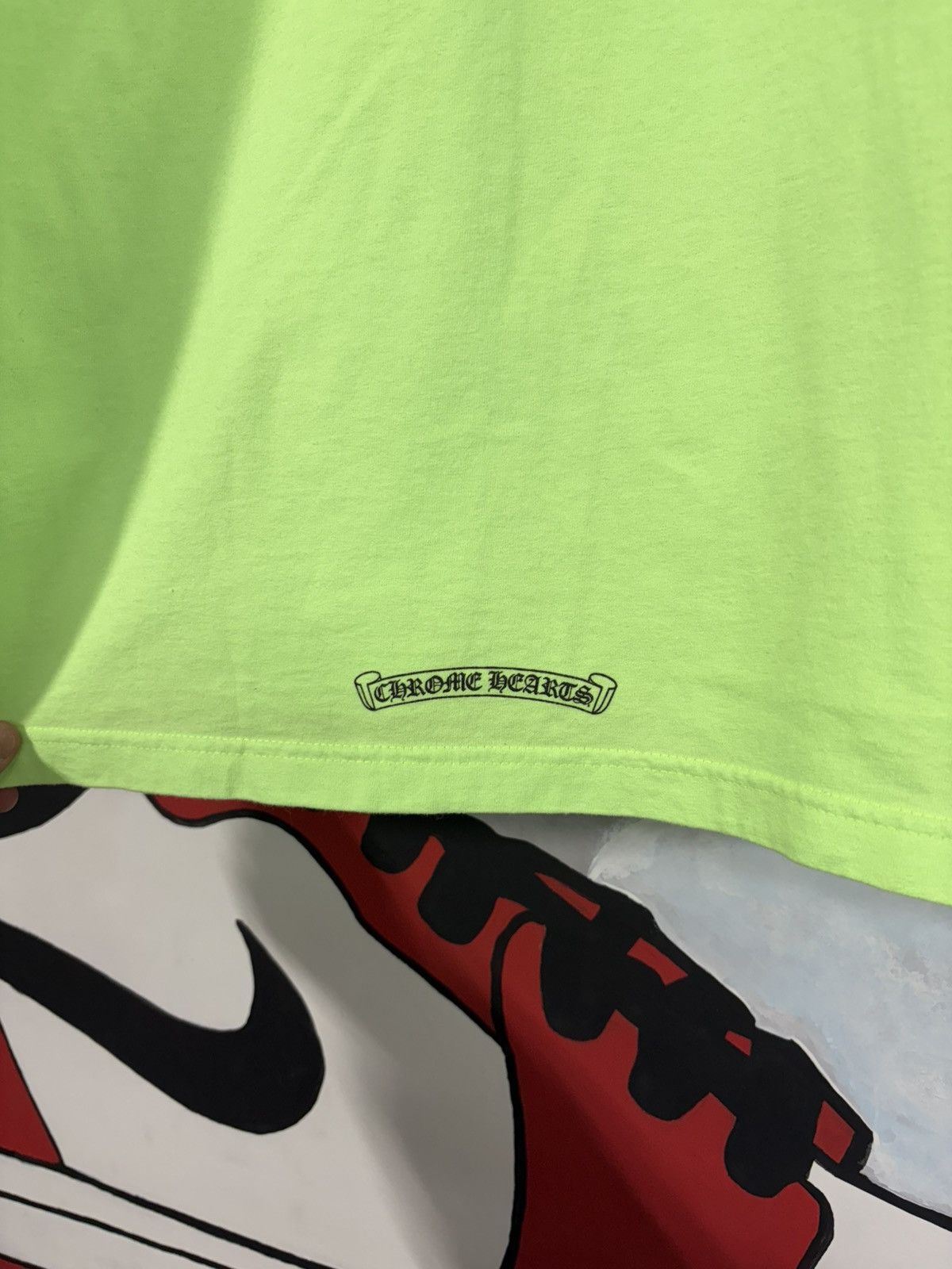 Chrome Hearts × Off-White Chrome Hearts x Off White Tee Neon Size US L / EU 52-54 / 3 - 3 Thumbnail