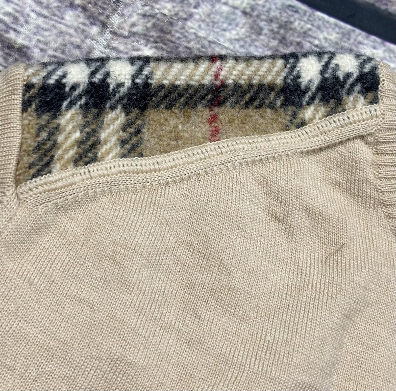 Other Burberry London Sweater Mens Small Merino Wool Nova Check Size US S / EU 44-46 / 1 - 5 Thumbnail