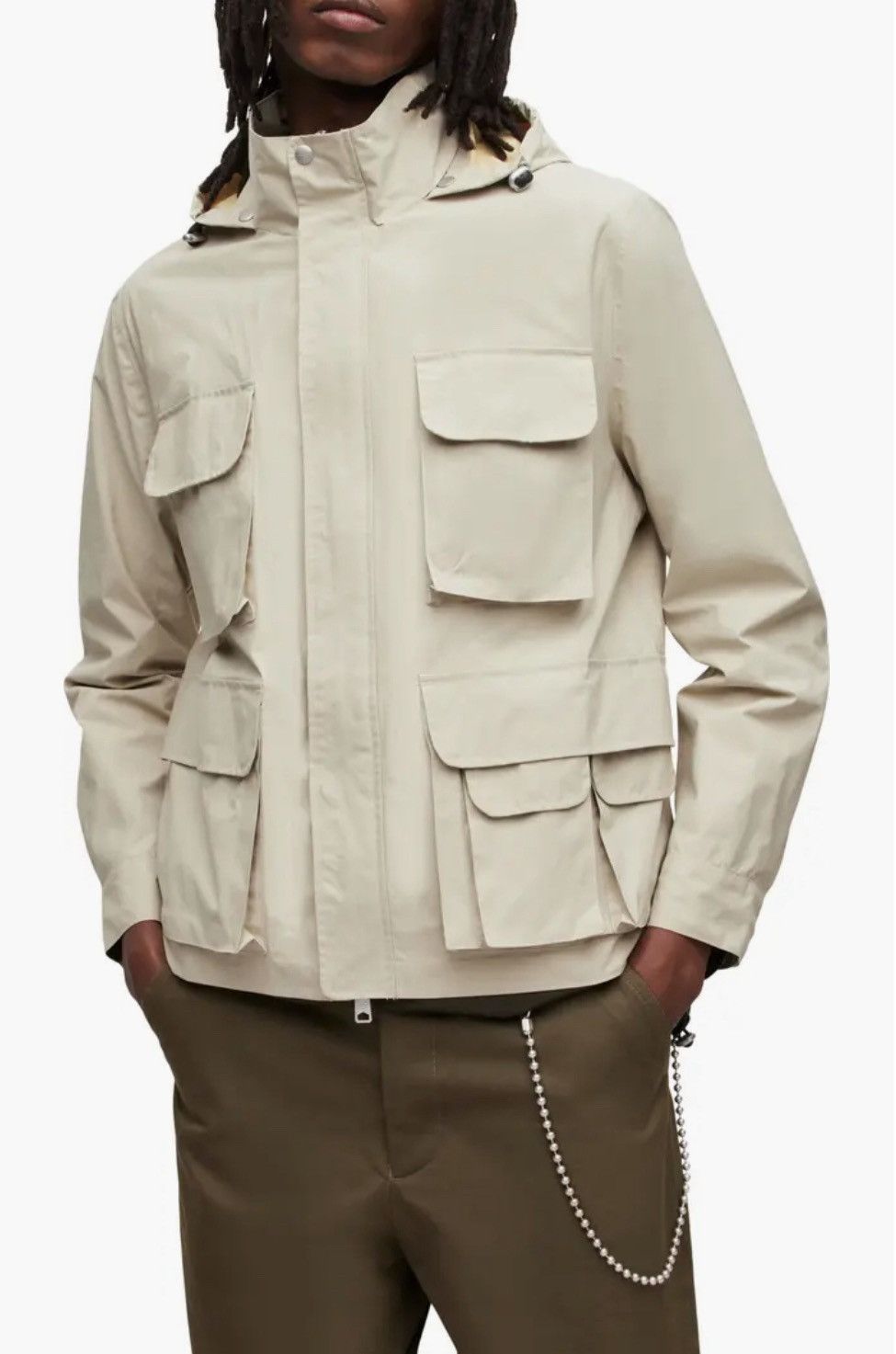 Allsaints Allsaints Maso Lightweight Water Repellent Jacket size XXL Size US XXL / EU 58 / 5 - 2 Thumbnail