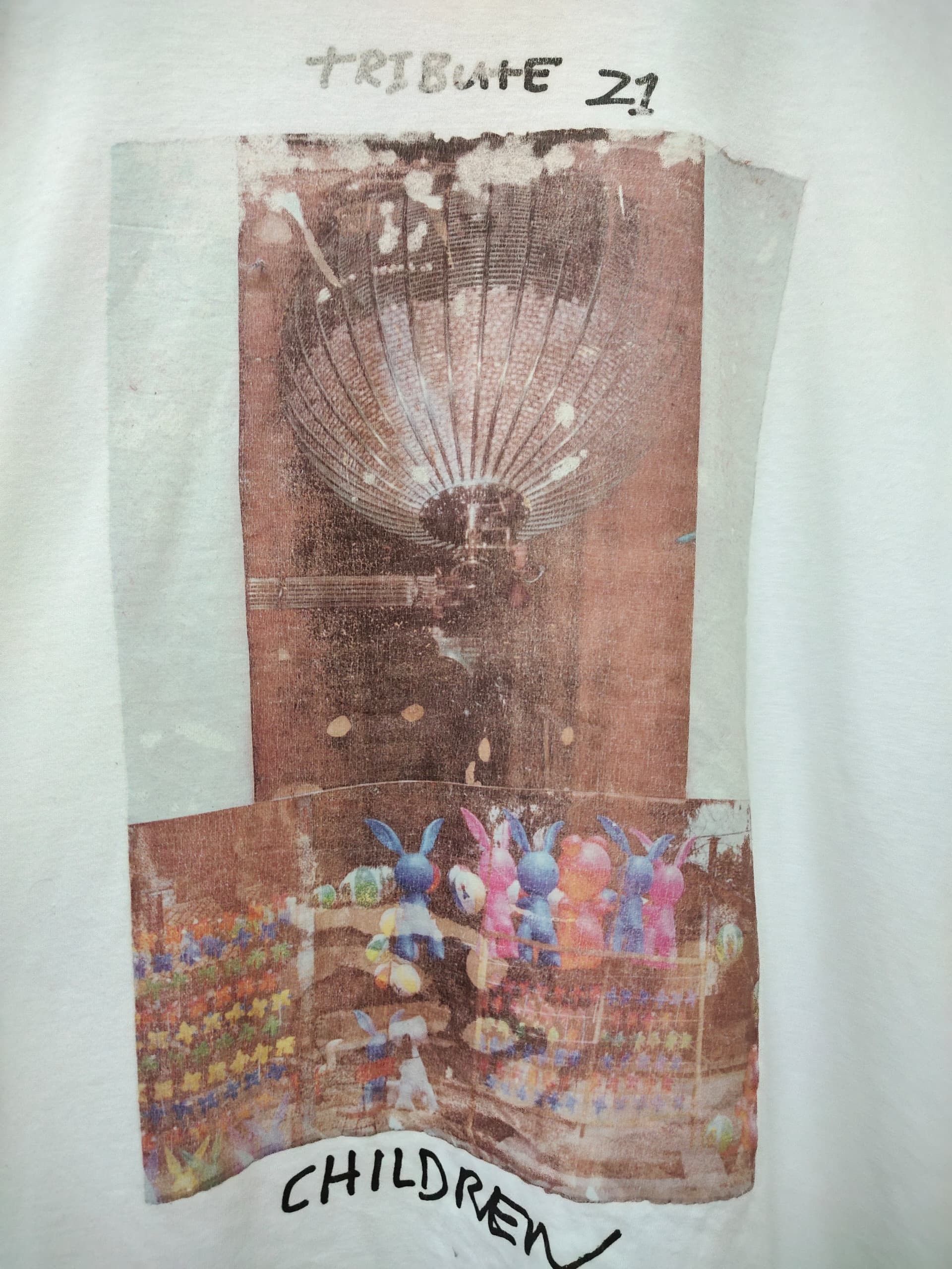 Vintage Vintage 80s 90s Robert Rauschenberg pop art Graphic Size US XL / EU 56 / 4 - 8 Thumbnail