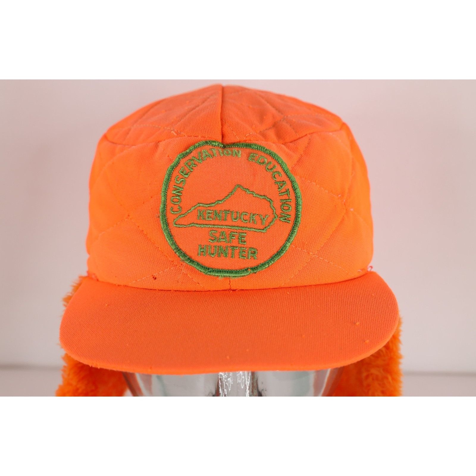Vintage Vintage 70s Conservation Kentucky Safe Hunter Quilted Hat Size ONE SIZE - 2 Thumbnail