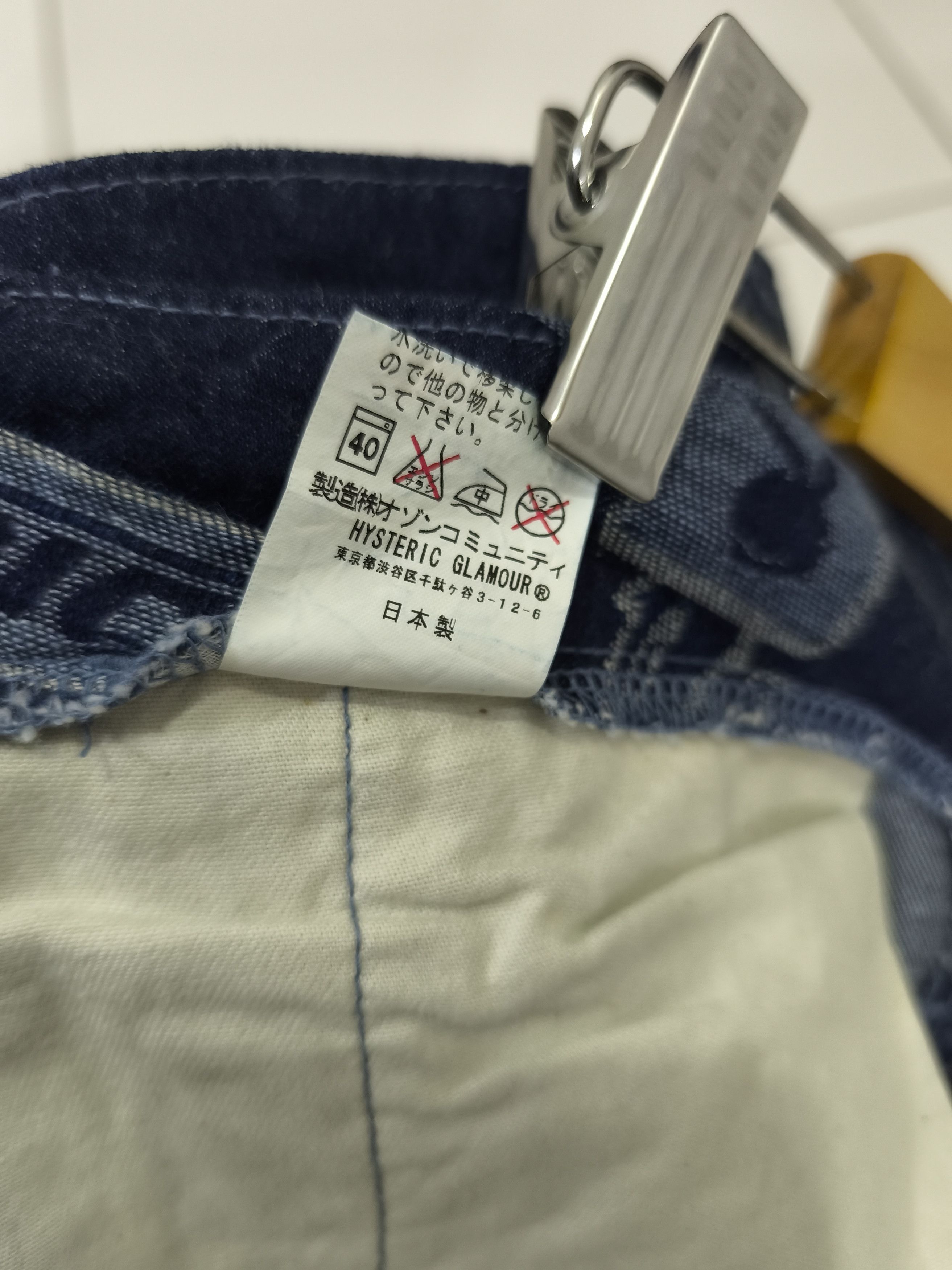 Hysteric Glamour × Japanese Brand × Vintage Hysteric Glamour Jeans Size 30" / US 8 / IT 44 - 6 Thumbnail