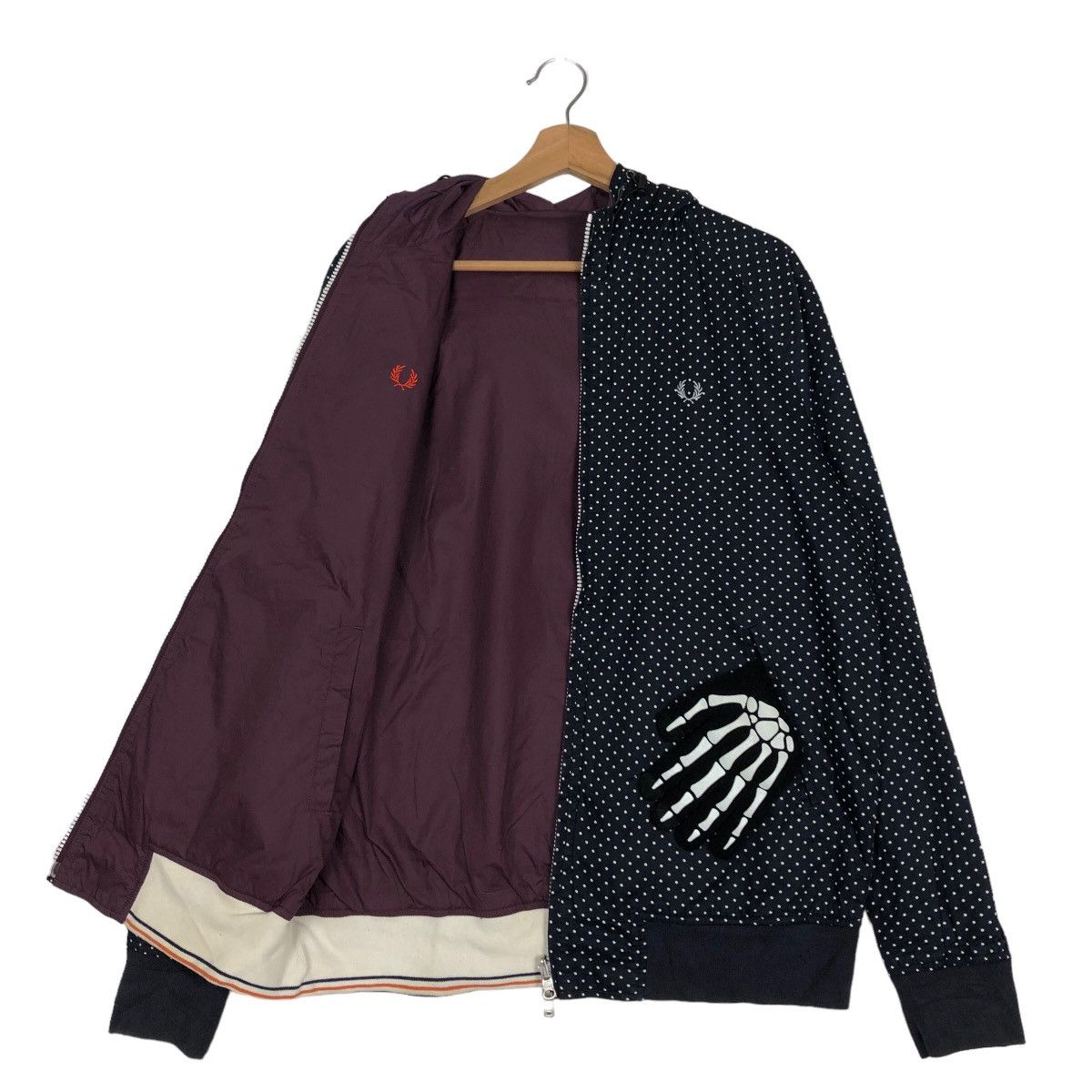 Fred Perry × Japanese Brand 🔥90s Reversible Bomber Jacket Fred Perry Inspire RaffSimons Size US XL / EU 56 / 4 - 10 Thumbnail