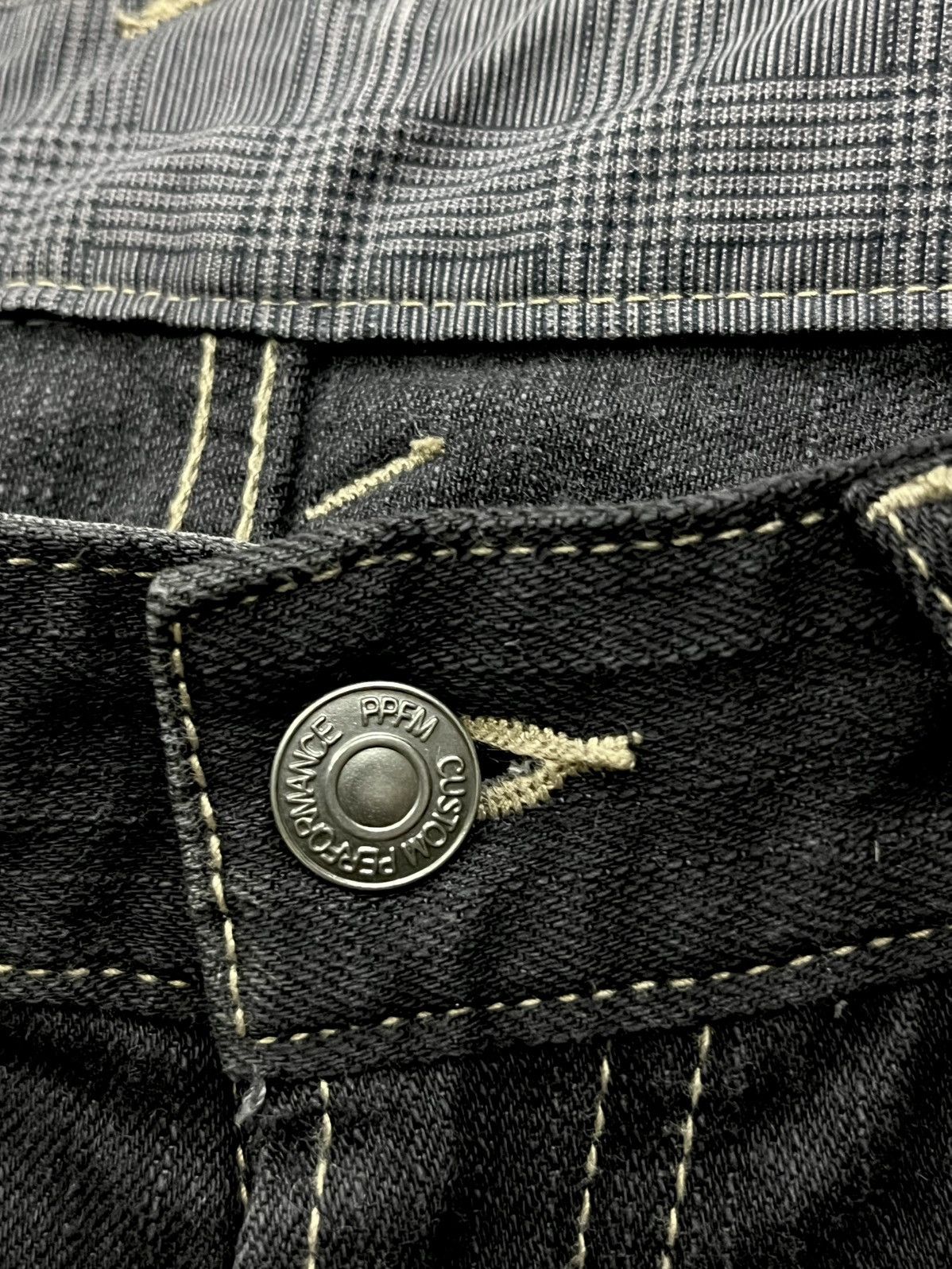 PPFM Vintage PPFM Multi Zipper Super Slim Low Rise Grunge Denim Size US 30 / EU 46 - 7 Thumbnail