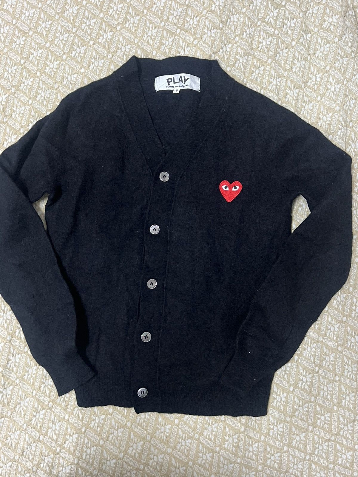 CDG by Comme des Garcons × Comme des Garcons PLAY CDG COMME DES GARÇONS SWEATER KNITWEAR SMALL Size S / US 4 / IT 40 - 4 Thumbnail