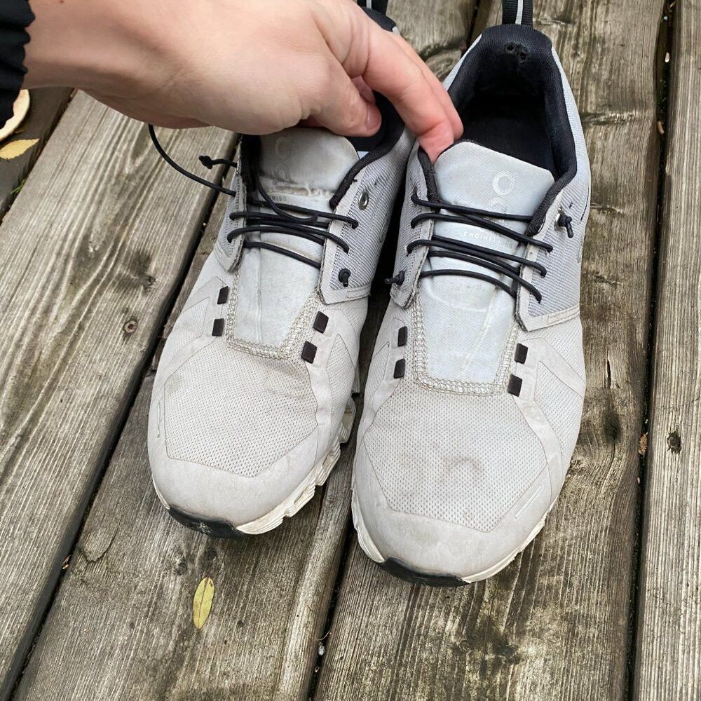 On ON Cloud 5 Waterproof Gllacier Grey White Mens Size 11 Size US 11 / EU 44 - 5 Thumbnail