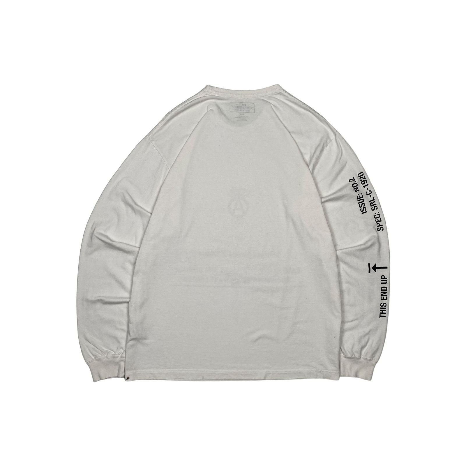 Neighborhood Neighborhood White Longsleeve Size US XL / EU 56 / 4 - 2 Thumbnail