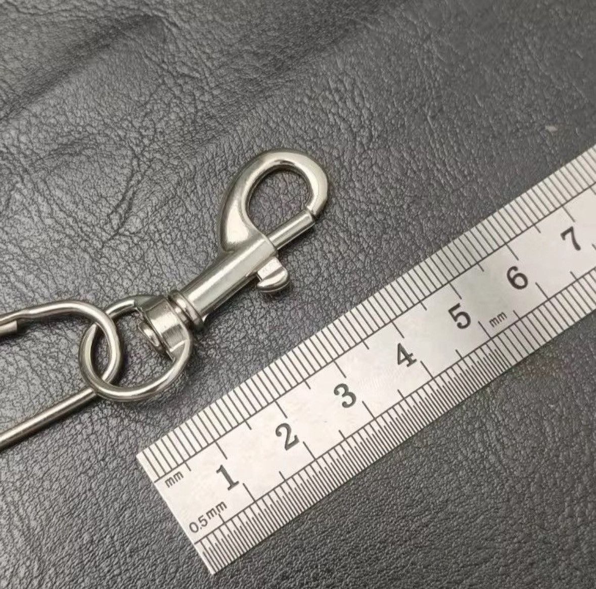 Vintage Pearl Layer Waist Metal Wallet Chain Size ONE SIZE - 7 Thumbnail