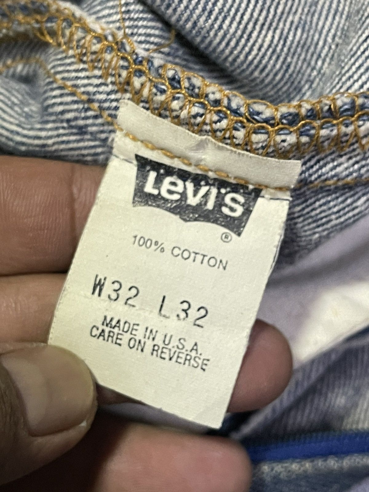 Levi's Vintage Levi’s 501 Customade Tote Bags Size ONE SIZE - 4 Thumbnail