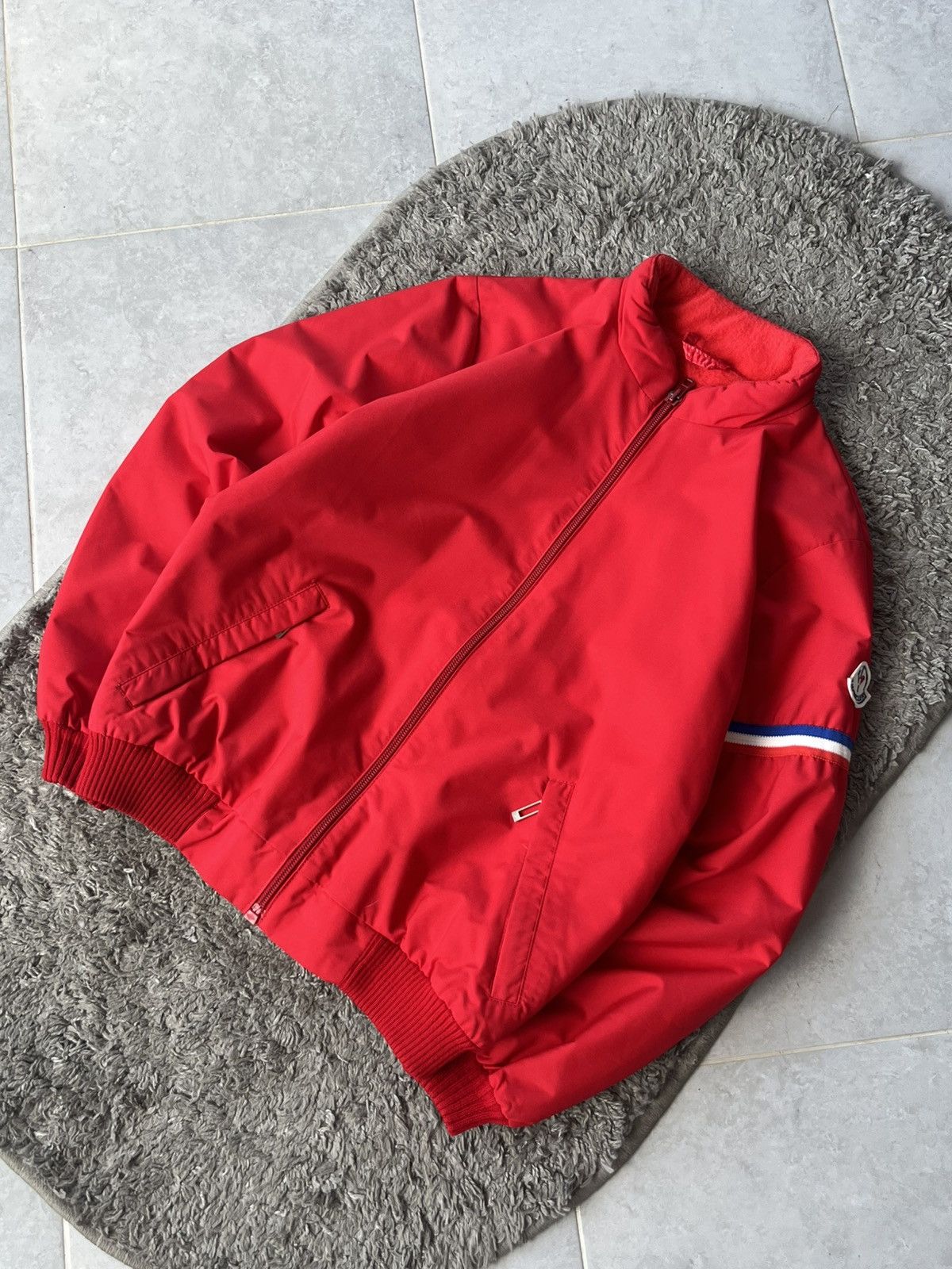 Moncler Grenoble Vintage Luxury Denim Jacket Moncler Grenoble Size US L / EU 52-54 / 3 - 2 Thumbnail