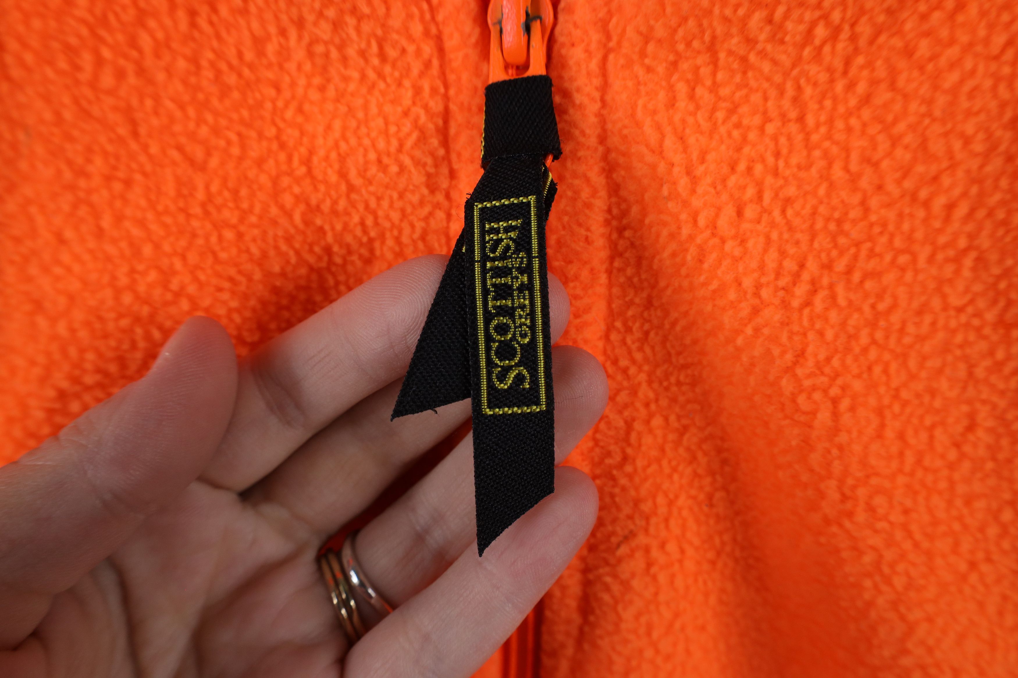 Vintage Vintage 90s Chamois Cloth Lined Fleece Jacket Blaze Orange Size US XL / EU 56 / 4 - 6 Thumbnail