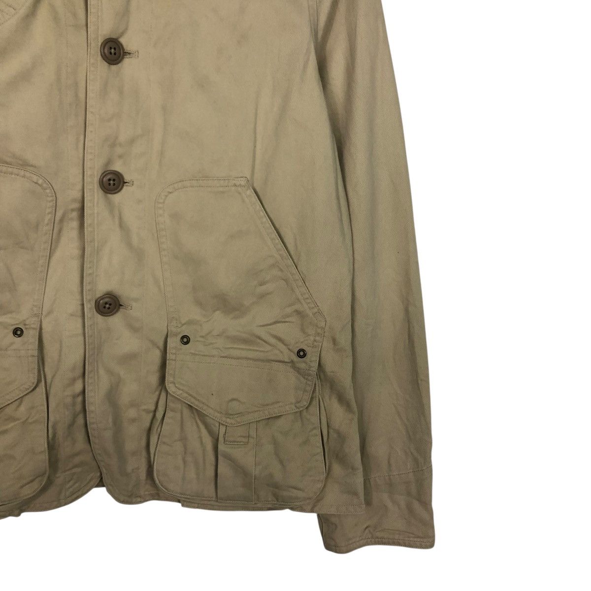 Ralph Lauren 🔥VINTAGE CROPPED CHORE WORK BIKER JACKET RALPH LAUREN Size M / US 6-8 / IT 42-44 - 7 Thumbnail