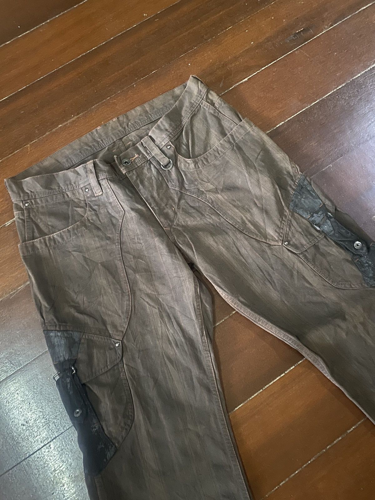 HIDEAWAYS × Vintage Vintage Hideways Nicole rare pocket pants boot cut wide leg Size US 34 / EU 50 - 7 Thumbnail