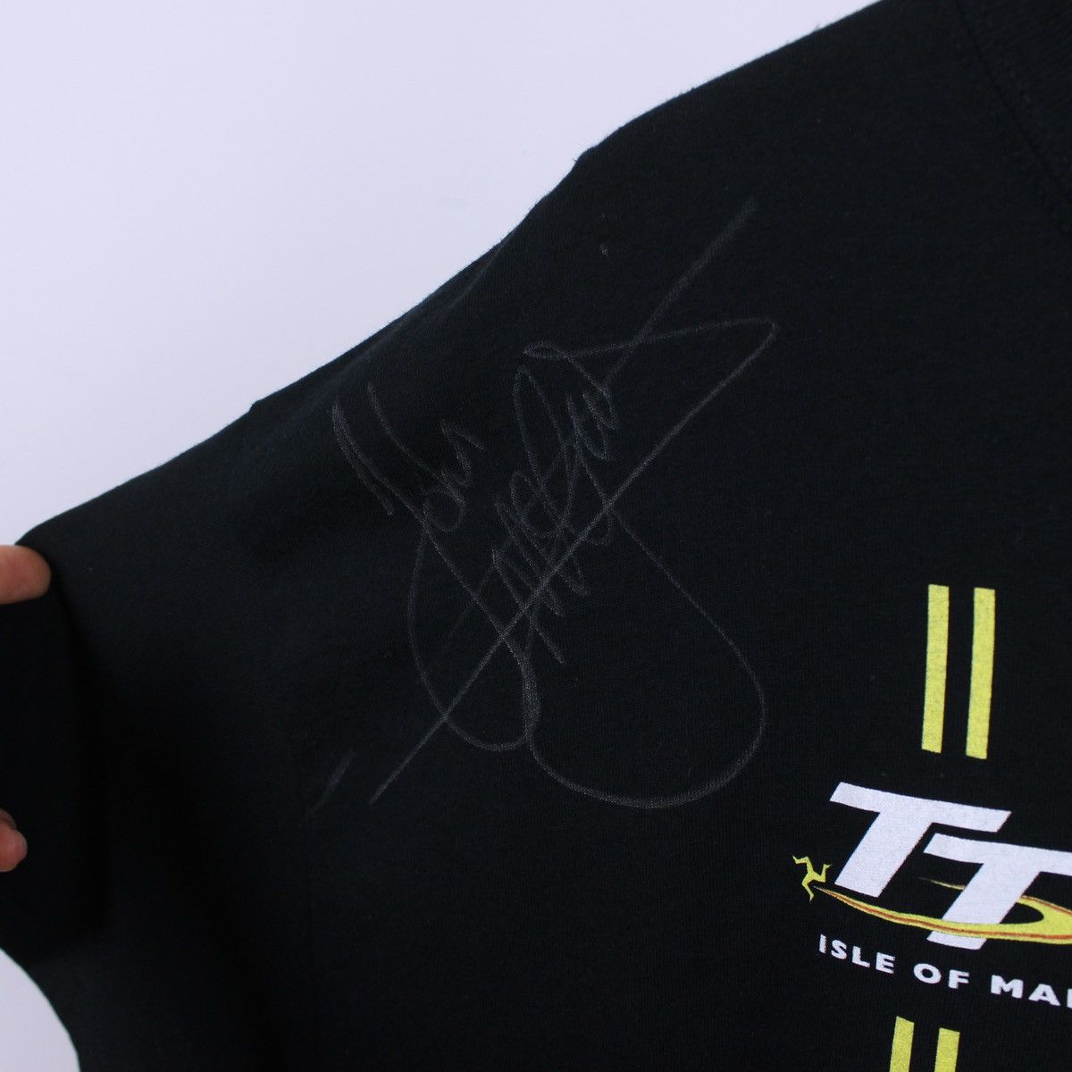 Vintage Isle of Man TT John McGuinness Moto Honda Size US XL / EU 56 / 4 - 4 Thumbnail