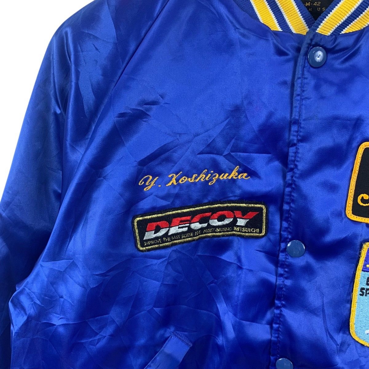 Phenix Vintage PHENIX BORON RODS Fishing Bass Patch Varsity Jacket Size US M / EU 48-50 / 2 - 7 Thumbnail