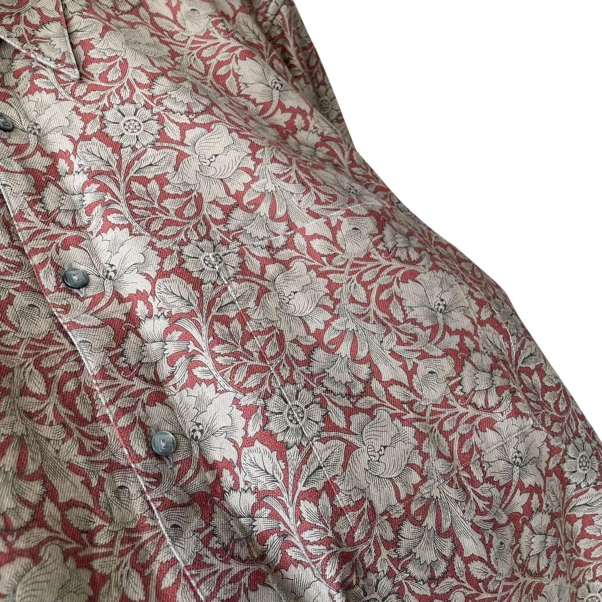 Pierre Balmain Pierre Balmain Paris Vintage Floral Designer Shirt Size US L / EU 52-54 / 3 - 5 Thumbnail