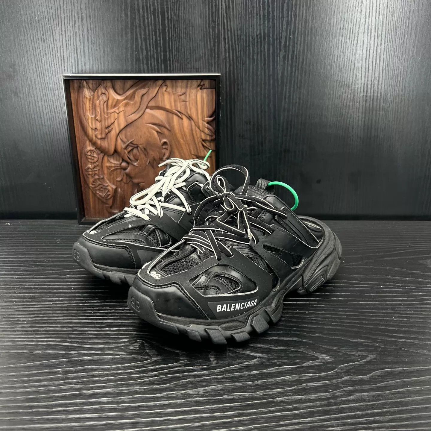 Balenciaga Balenciaga Track Mule Black 36 with box Size US 5.5 / IT 35.5 - 1 Thumbnail