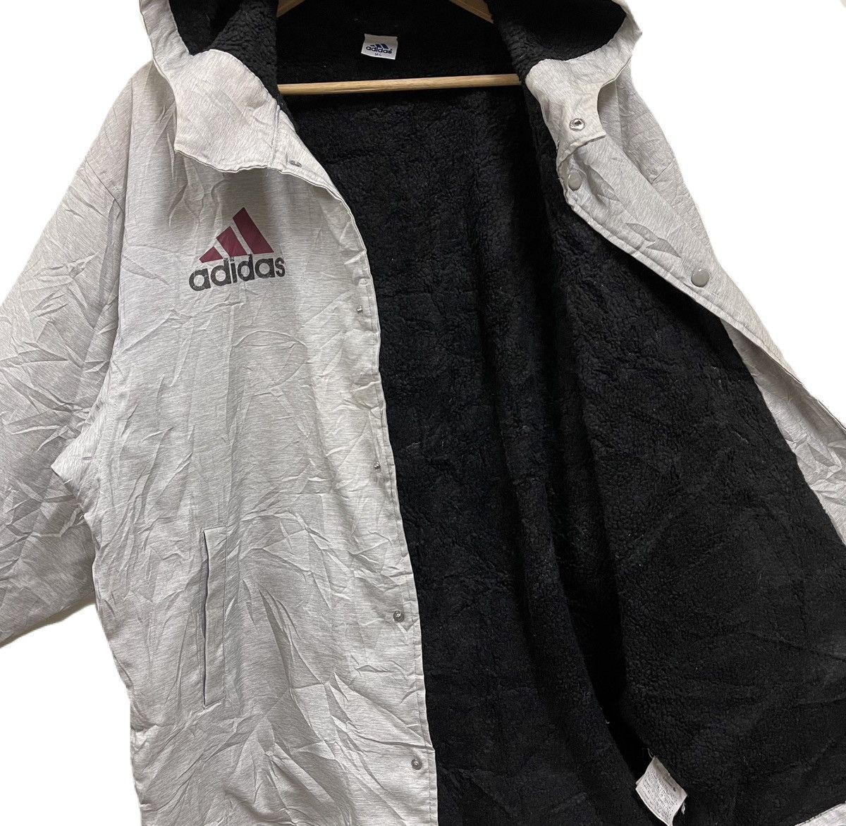 Adidas Vintage 90s Adidas Parka Jacket Size US XL / EU 56 / 4 - 3 Thumbnail