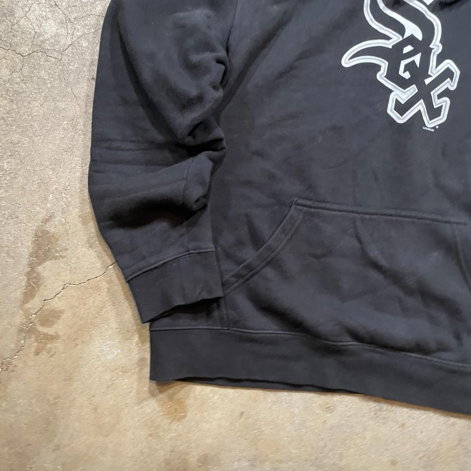 Majestic Chicago White Sox Nike Center check Hoodie Mens XL Pullover Size ONE SIZE - 2 Thumbnail