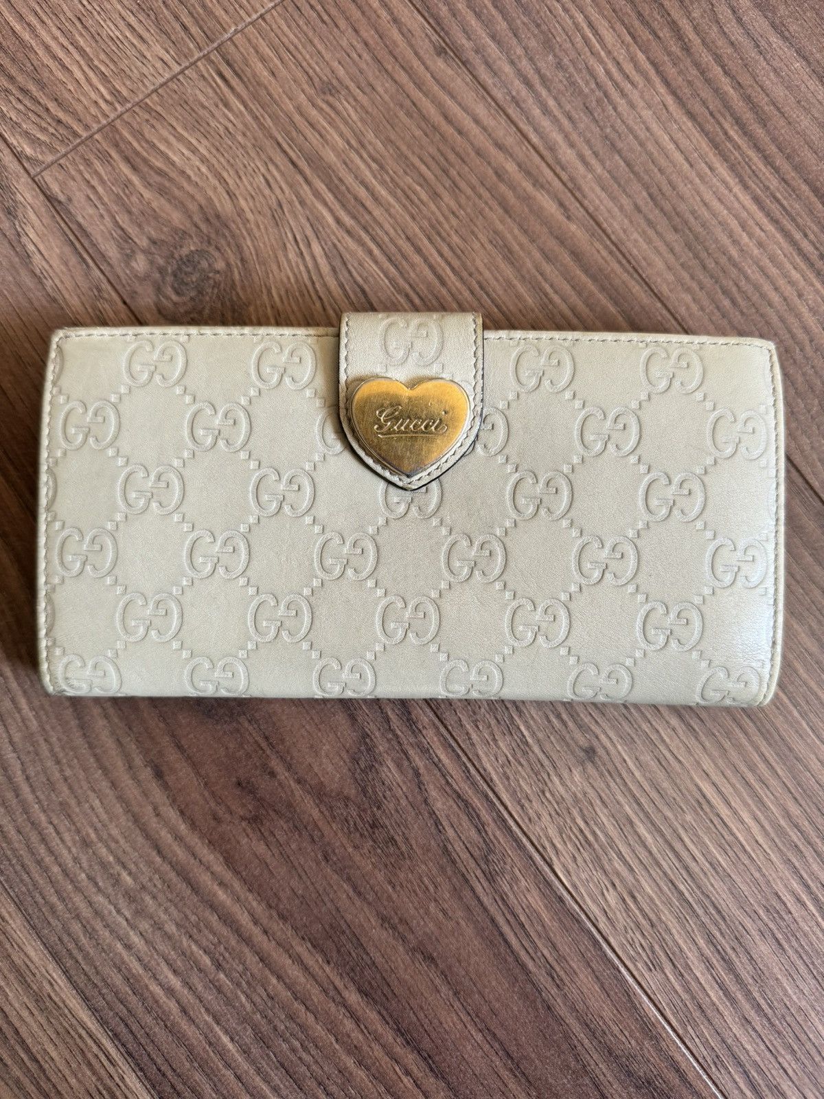 Gucci Gucci Guccissima Heart Wallet Size ONE SIZE - 2 Thumbnail