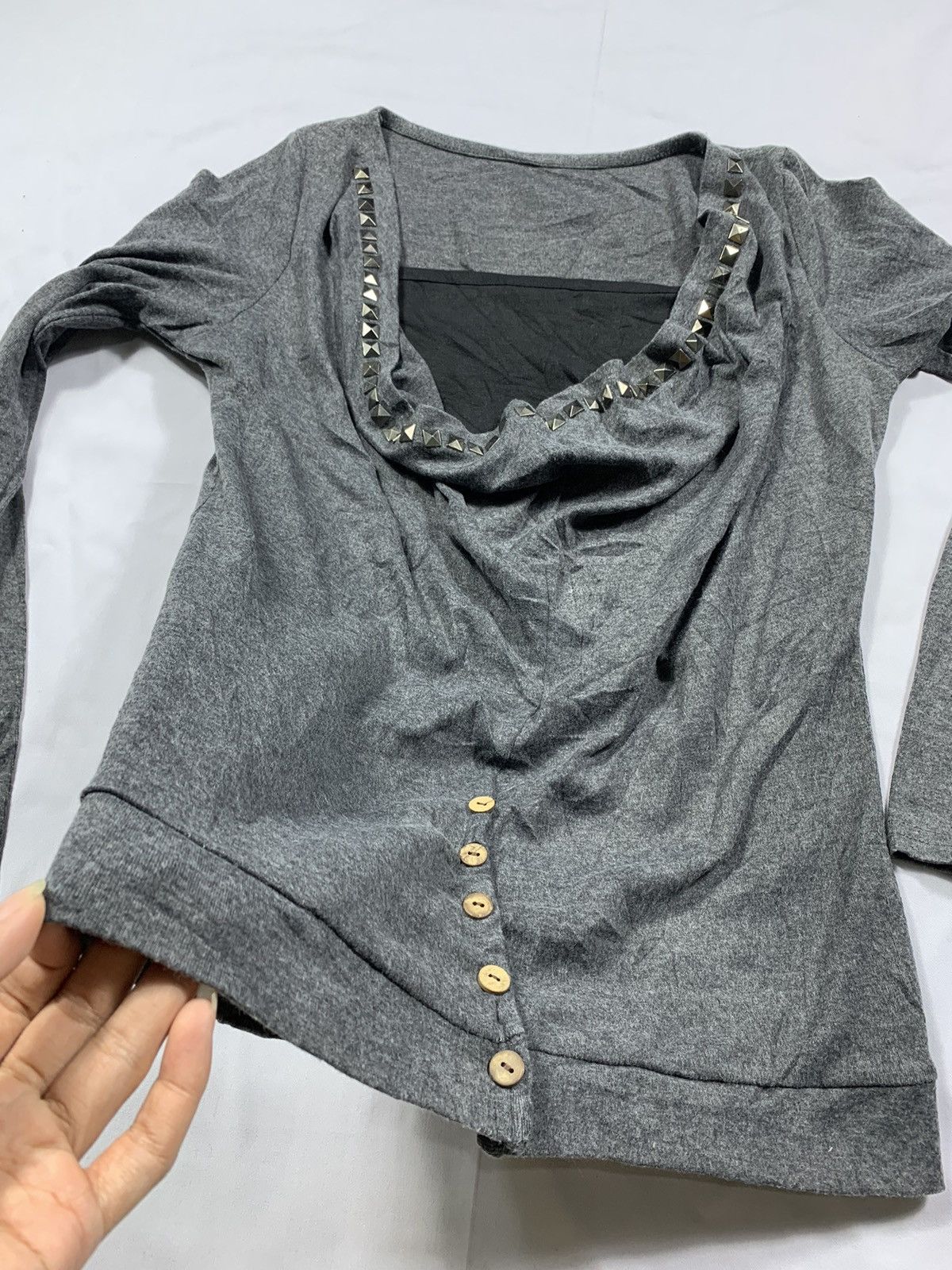 If Six Was Nine Undefined studed gothic double layer longsleeve tshirt Size US S / EU 44-46 / 1 - 4 Thumbnail