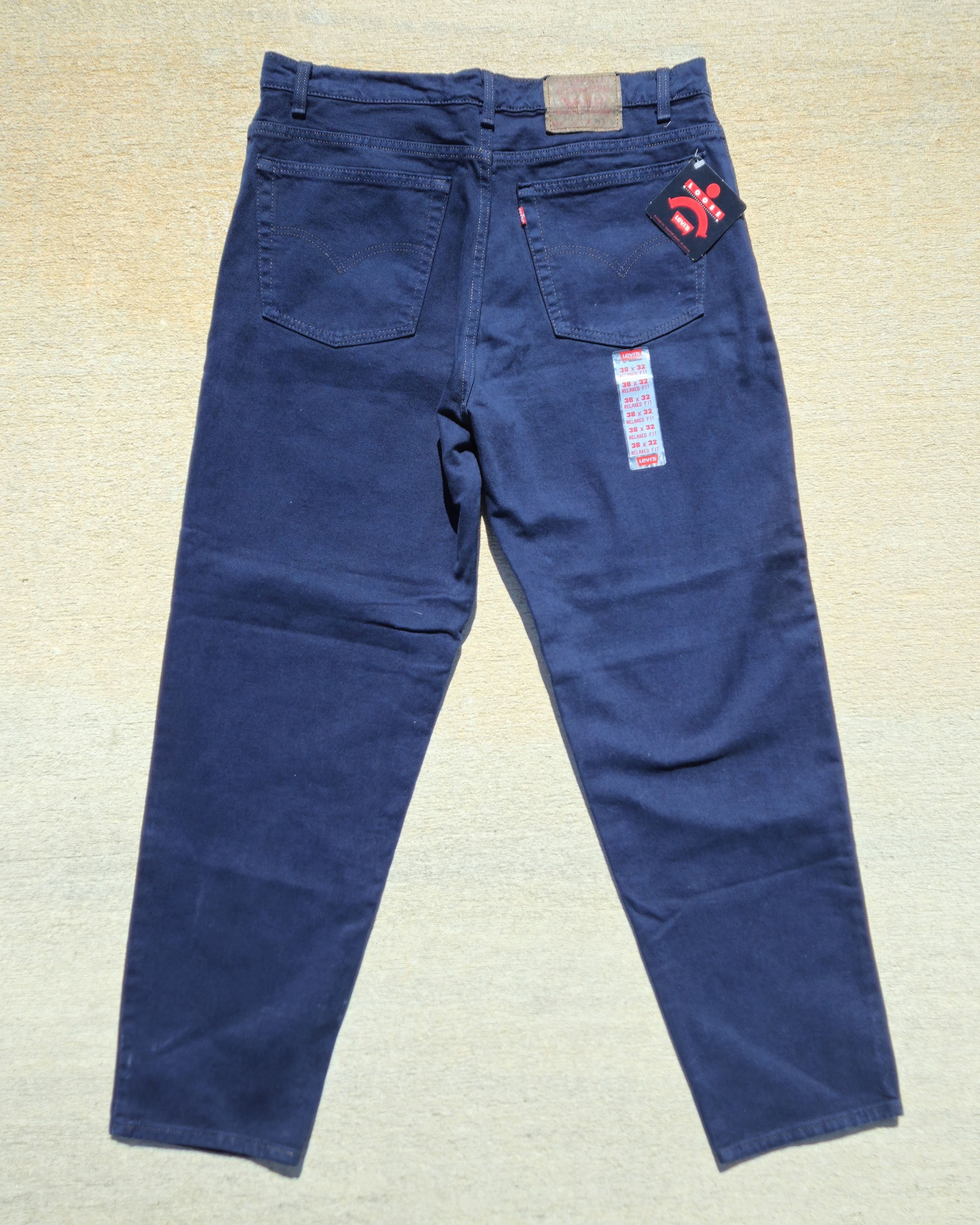 Levi's NWT Vintage 90s Levi's 550 Baggy Relaxed Tapered Deadstock Size US 36 / EU 52 - 2 Thumbnail