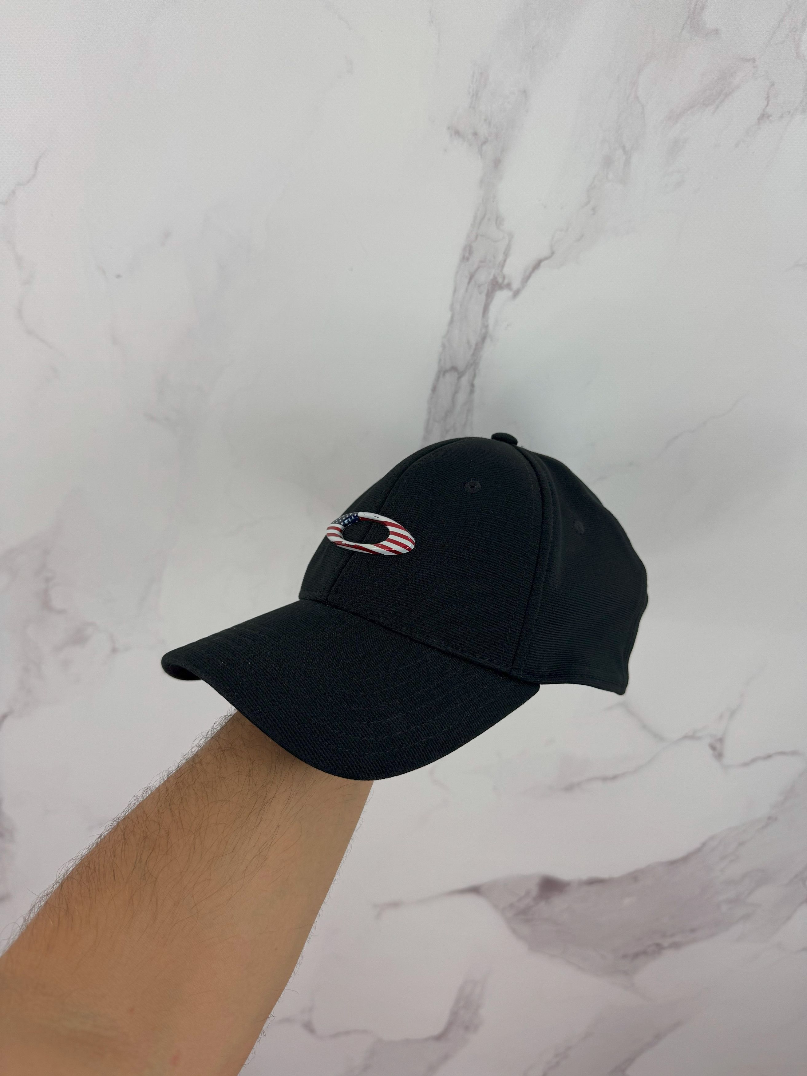 Oakley Oakley USA Flag Logo Cap Metal Emblem Baseball Hat Size ONE SIZE - 3 Thumbnail