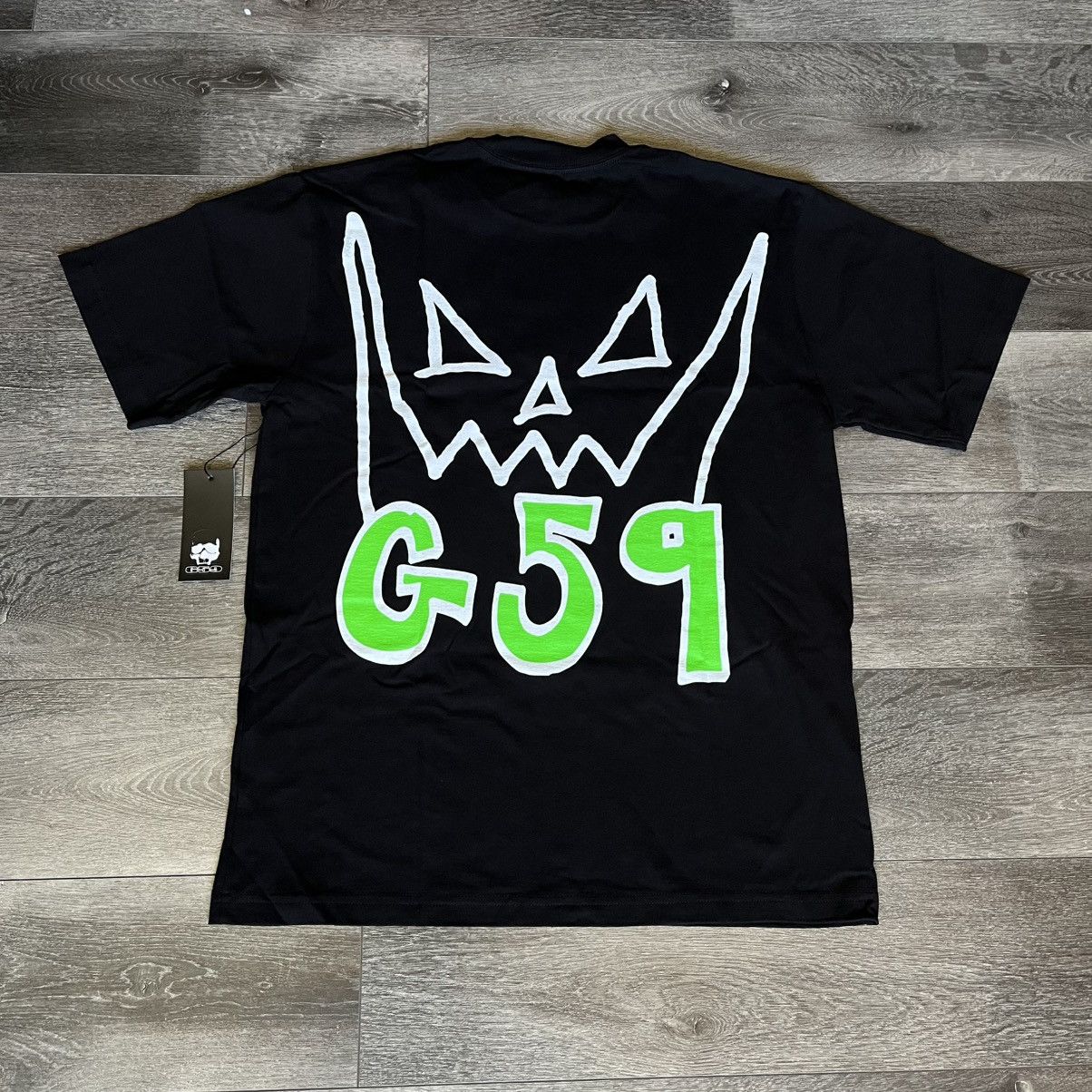 Asspizza x G59 Records Suicideboys Hand Drawn Tee Black New